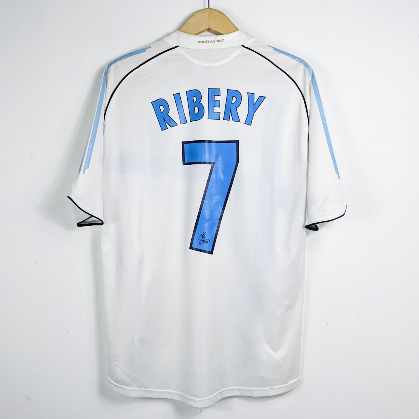 Authentic Olympique Marseille 2004/05 Home - Ribery #7 Size L