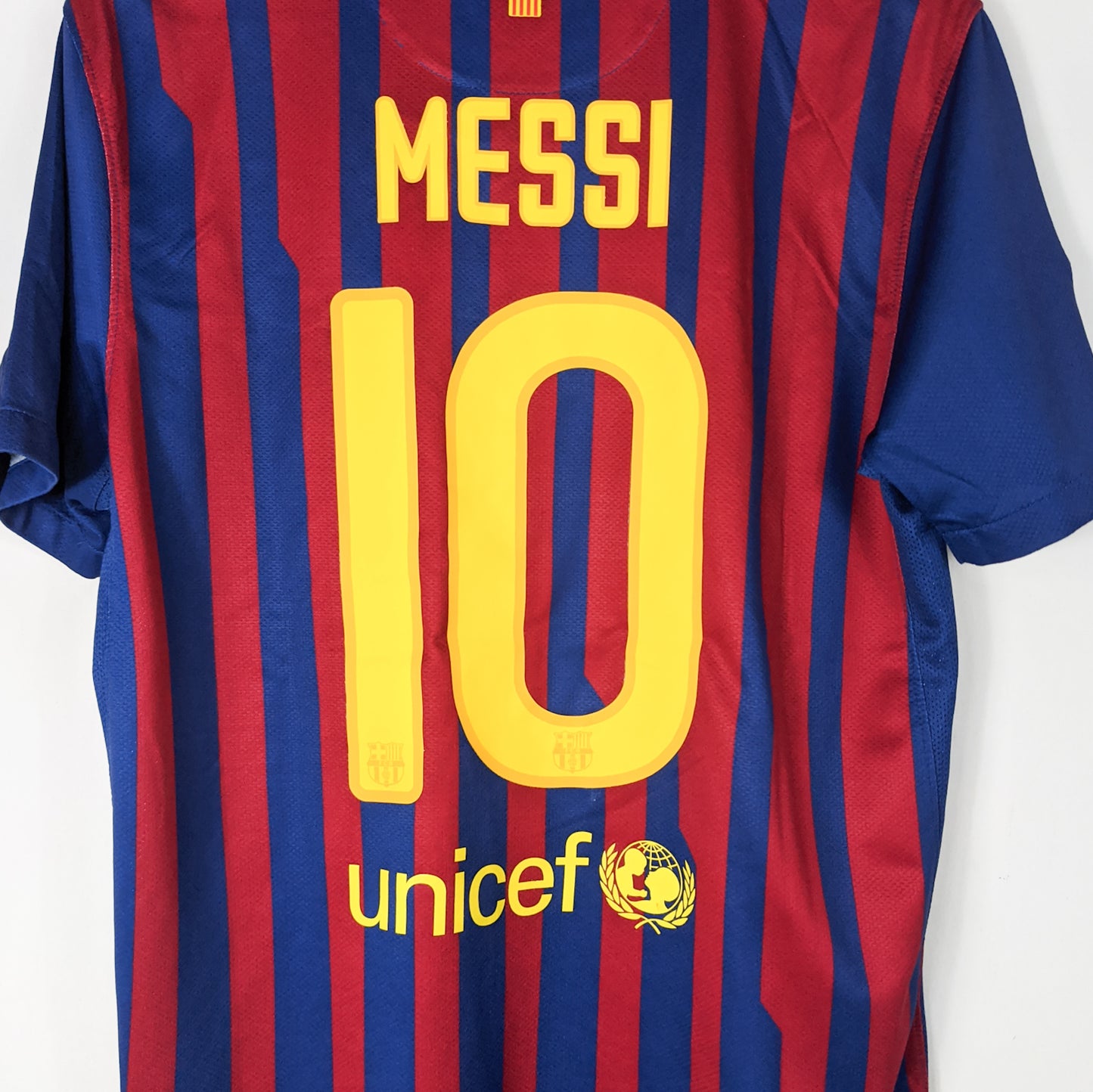 Authentic Barcelona 2011/12 Home - Messi #10 Size M