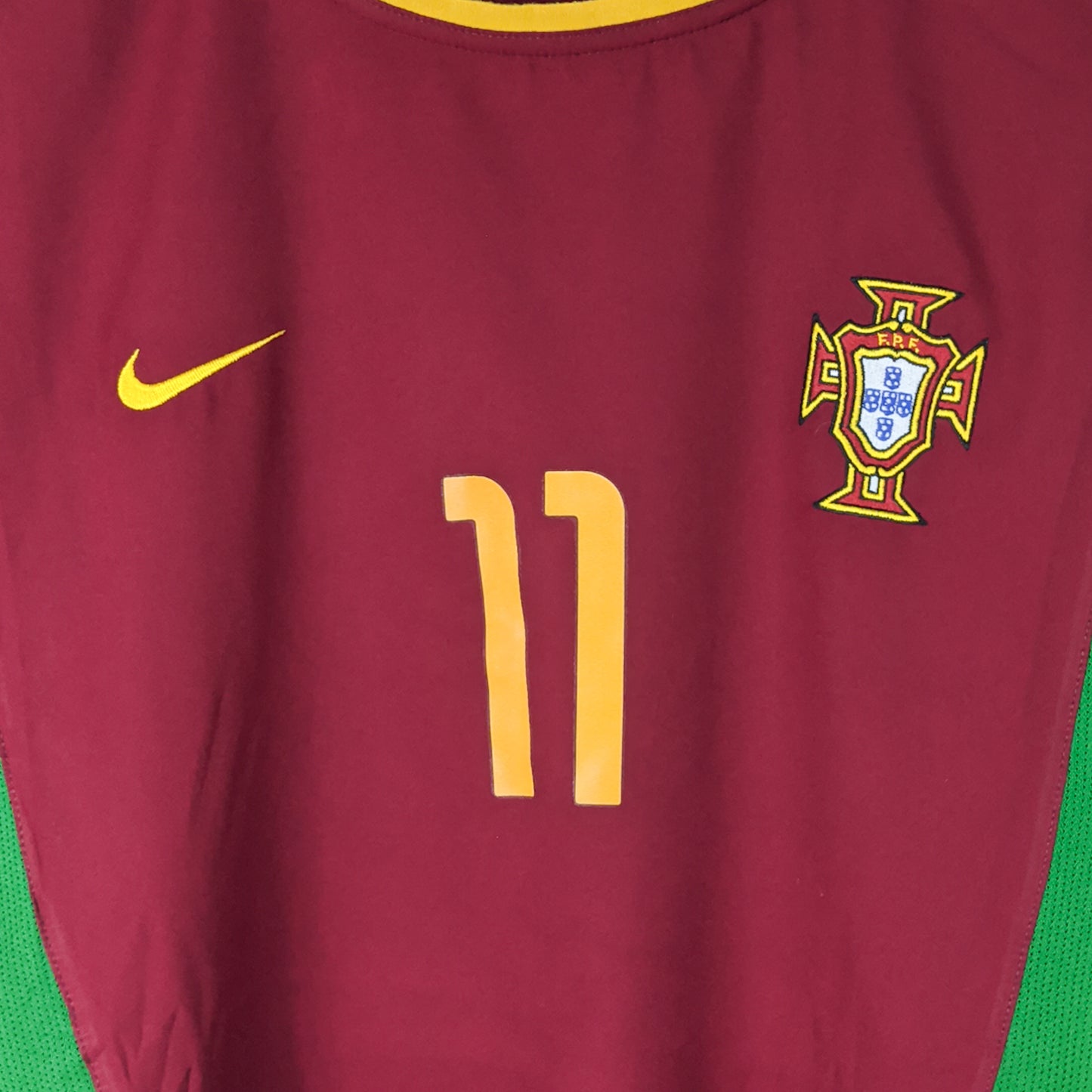Authentic Portugal 2002/04 Home - C.Ronaldo #11 Size M