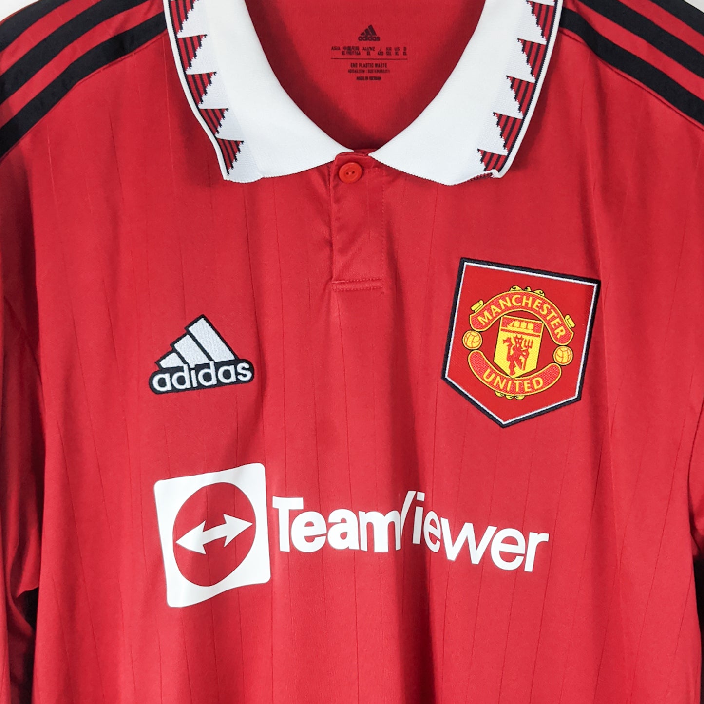 Authentic Manchester United 2022/23 Home - Casemiro #18 Size XL (Long Sleeve)