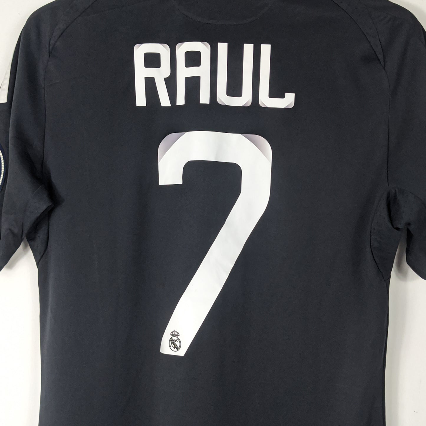 Authentic Real Madrid 2008/09 Third - Raul #7 Size S (UCL)