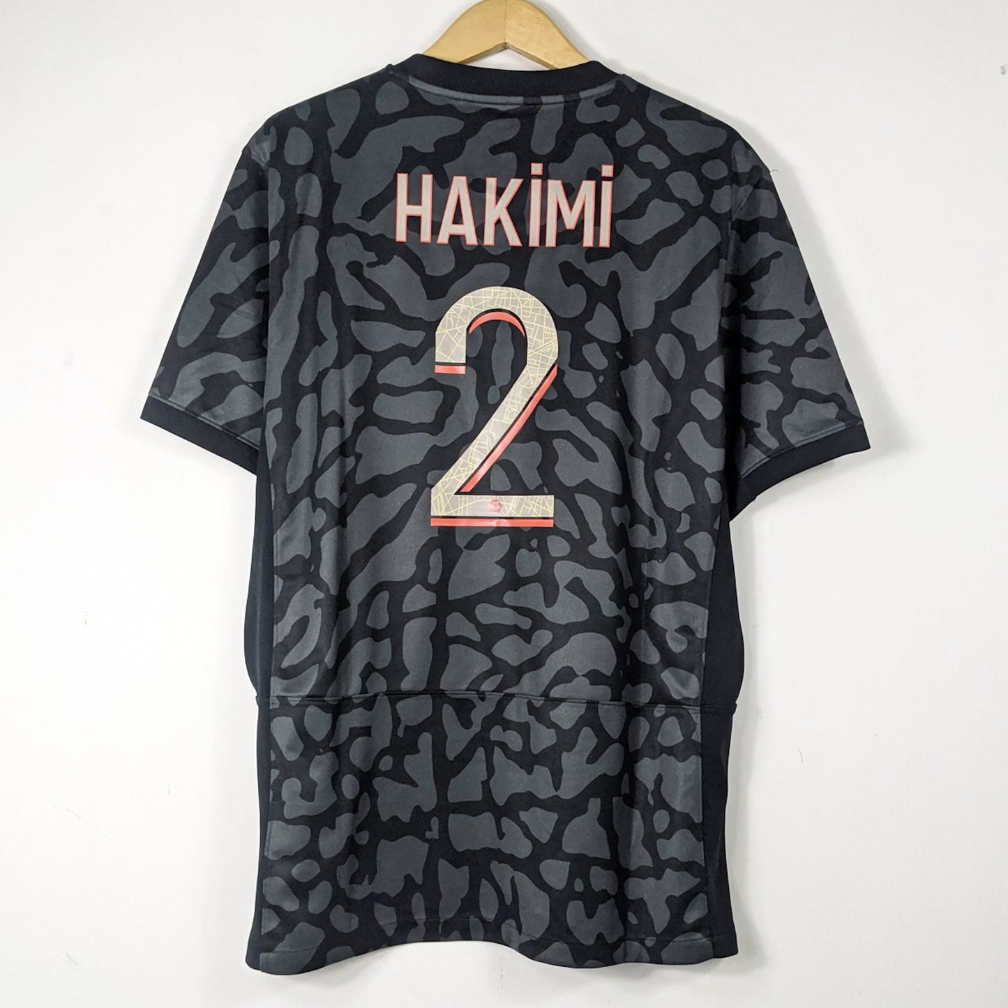 Authentic Paris Saint-Germain 2023/24 Third - Hakimi #2 Size XL
