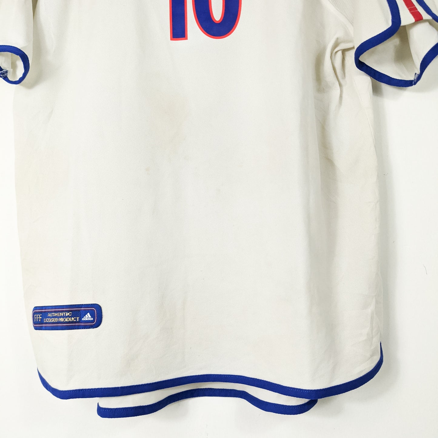 Authentic France 2000 Away - Zidane #10 Size M