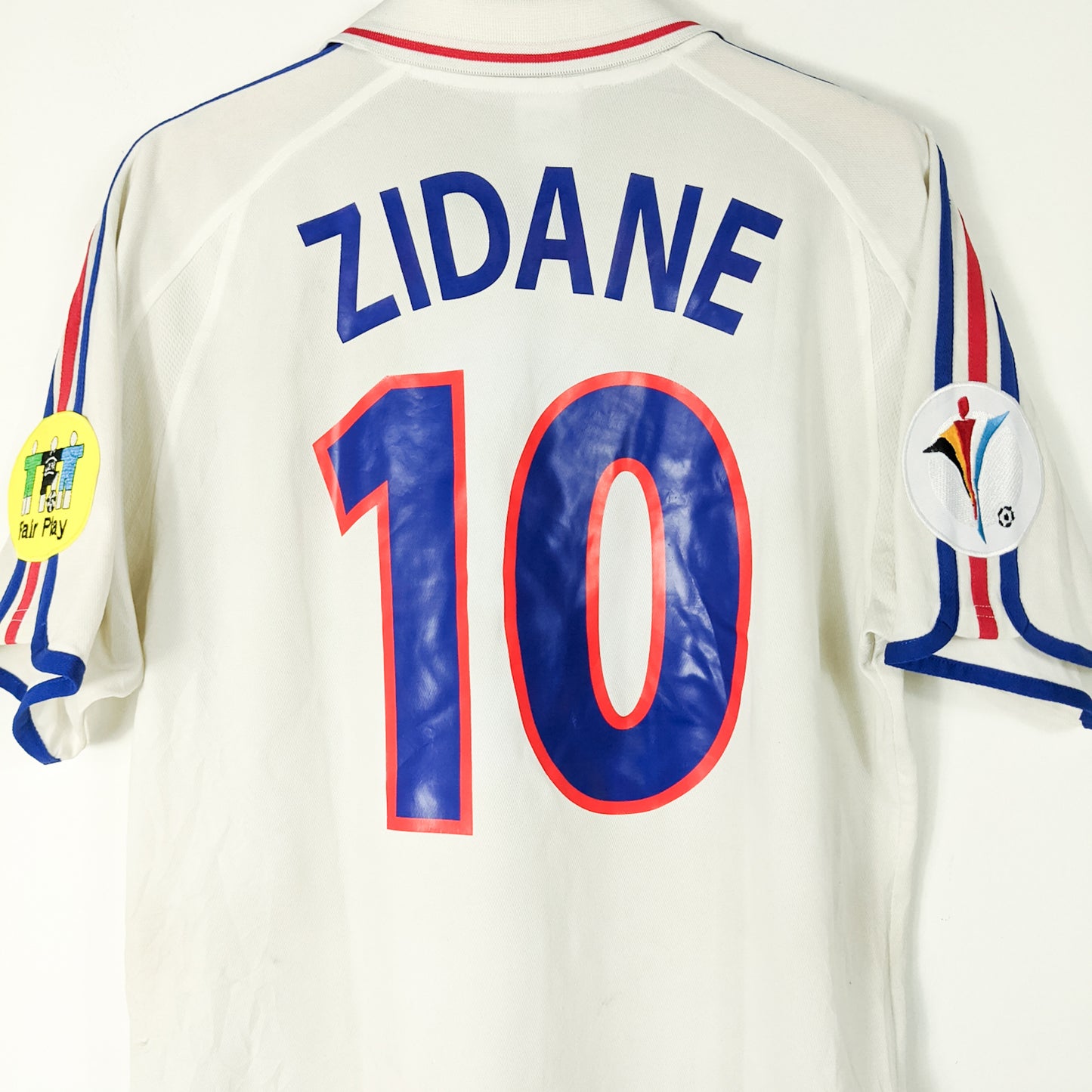 Authentic France 2000 Away - Zidane #10 Size M