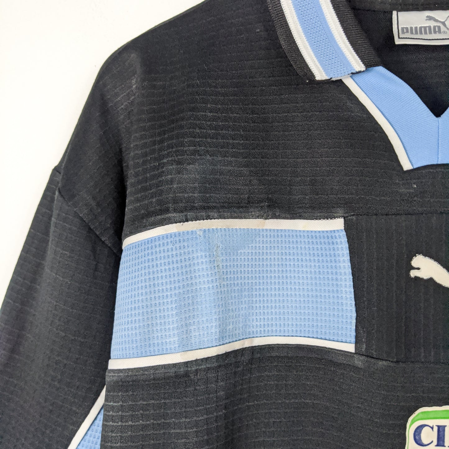 Authentic Lazio 1998/99 Away - De La Pena #21 Size L