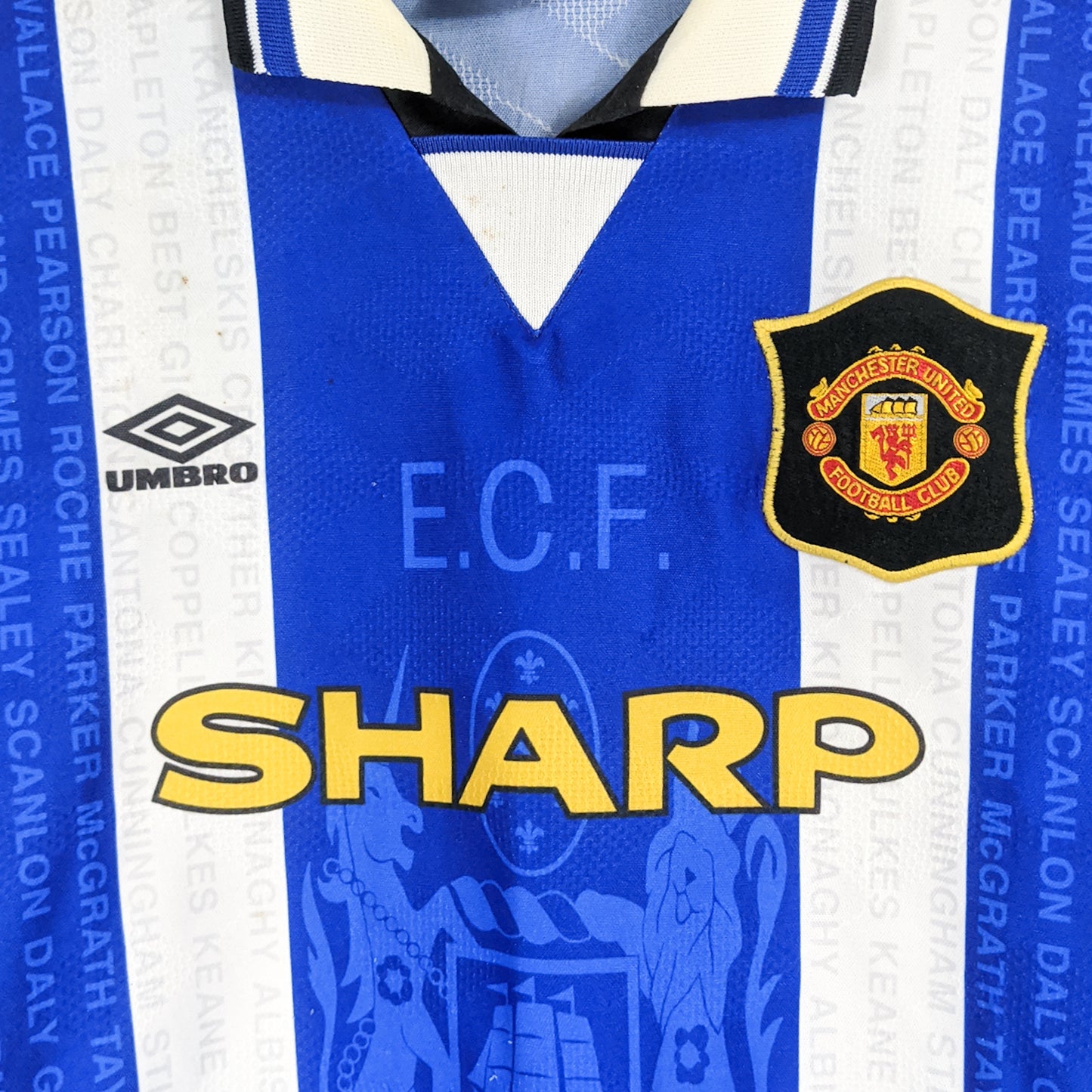 Authentic Manchester United 1994/96 Third - Keane #16 Size XL