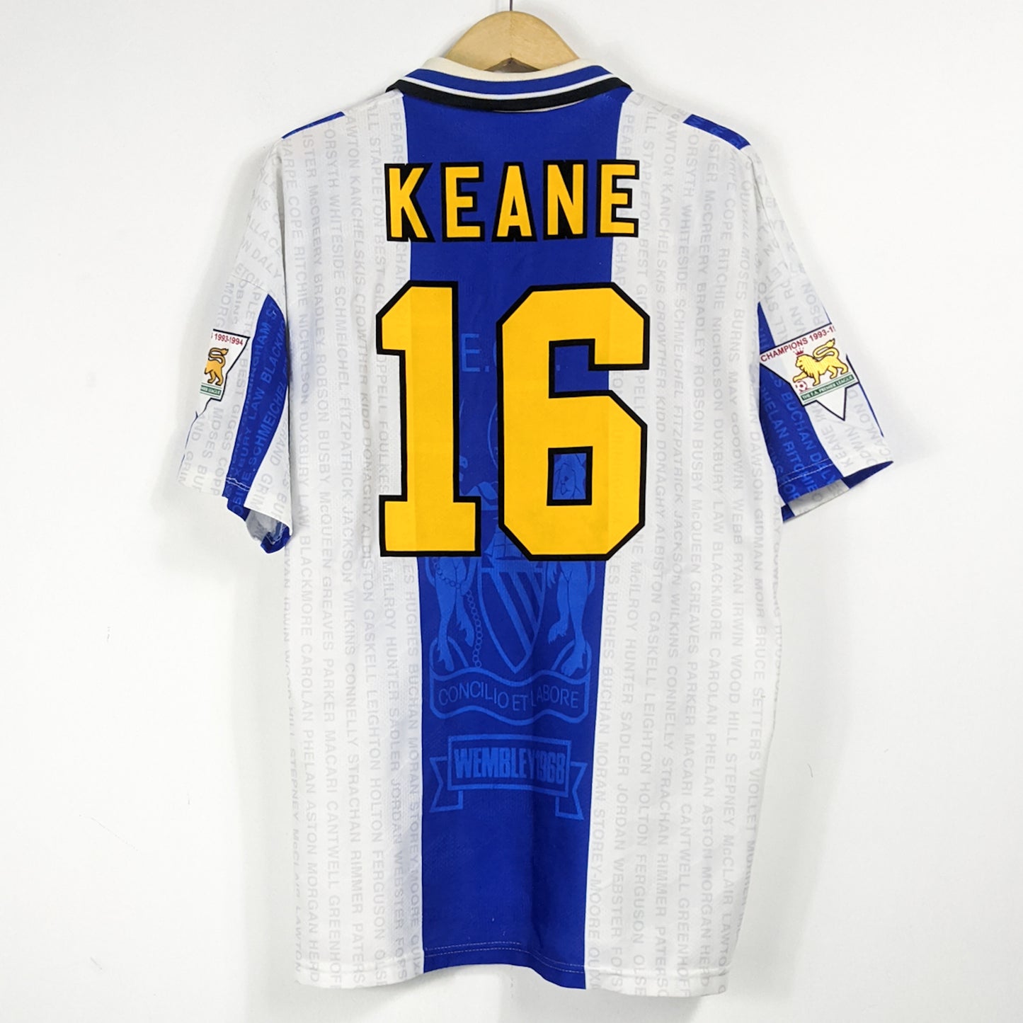 Authentic Manchester United 1994/96 Third - Keane #16 Size XL