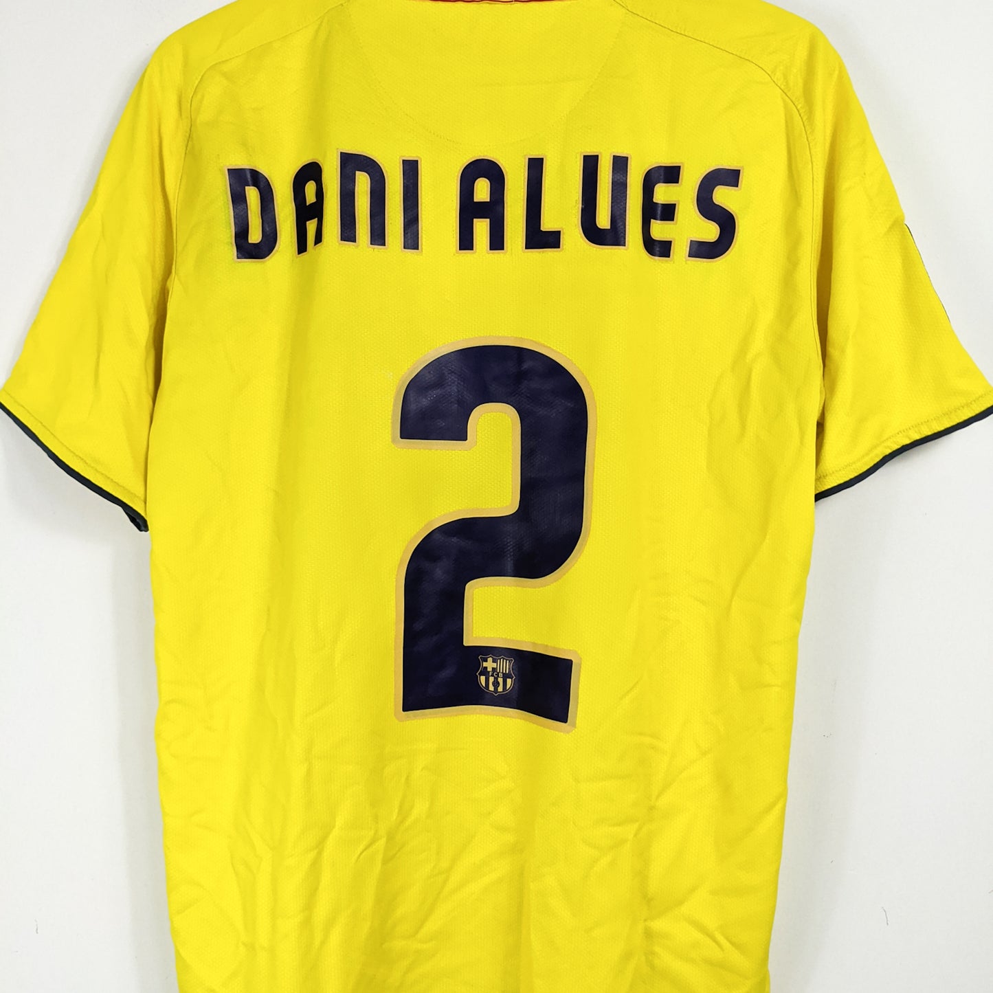Authentic Barcelona 2008/10 Away - Dani Alves #2 Size M