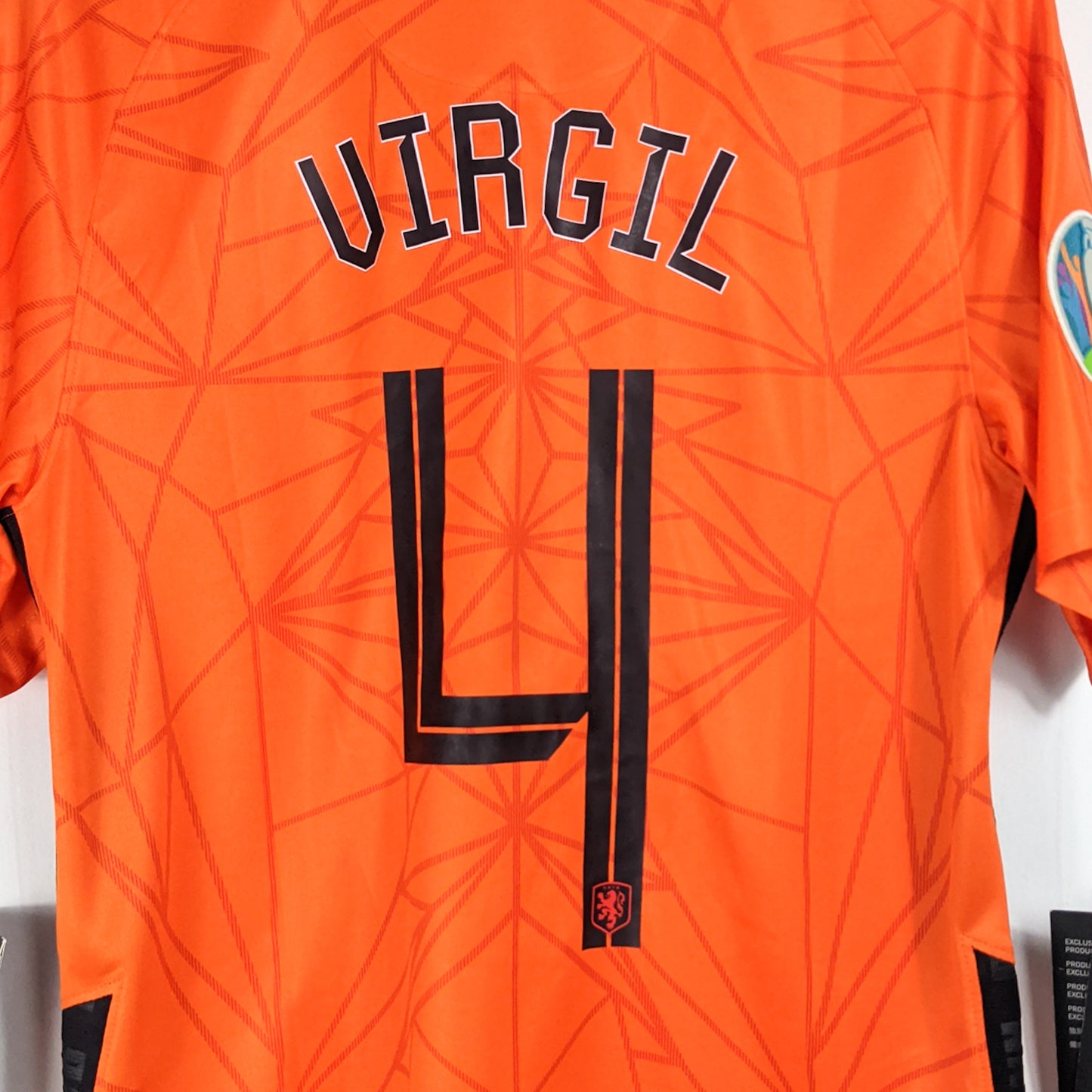 Authentic Netherland 2021 Home - Virgil #4 Size M (Bnwt) (Mdt)