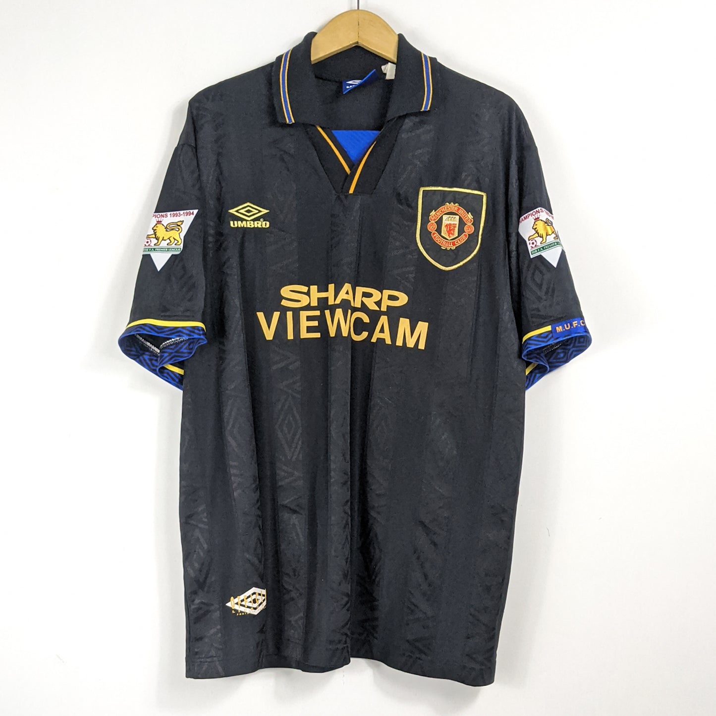 Authentic Manchester United 1993/94 Away - Cantona #7 Size XL