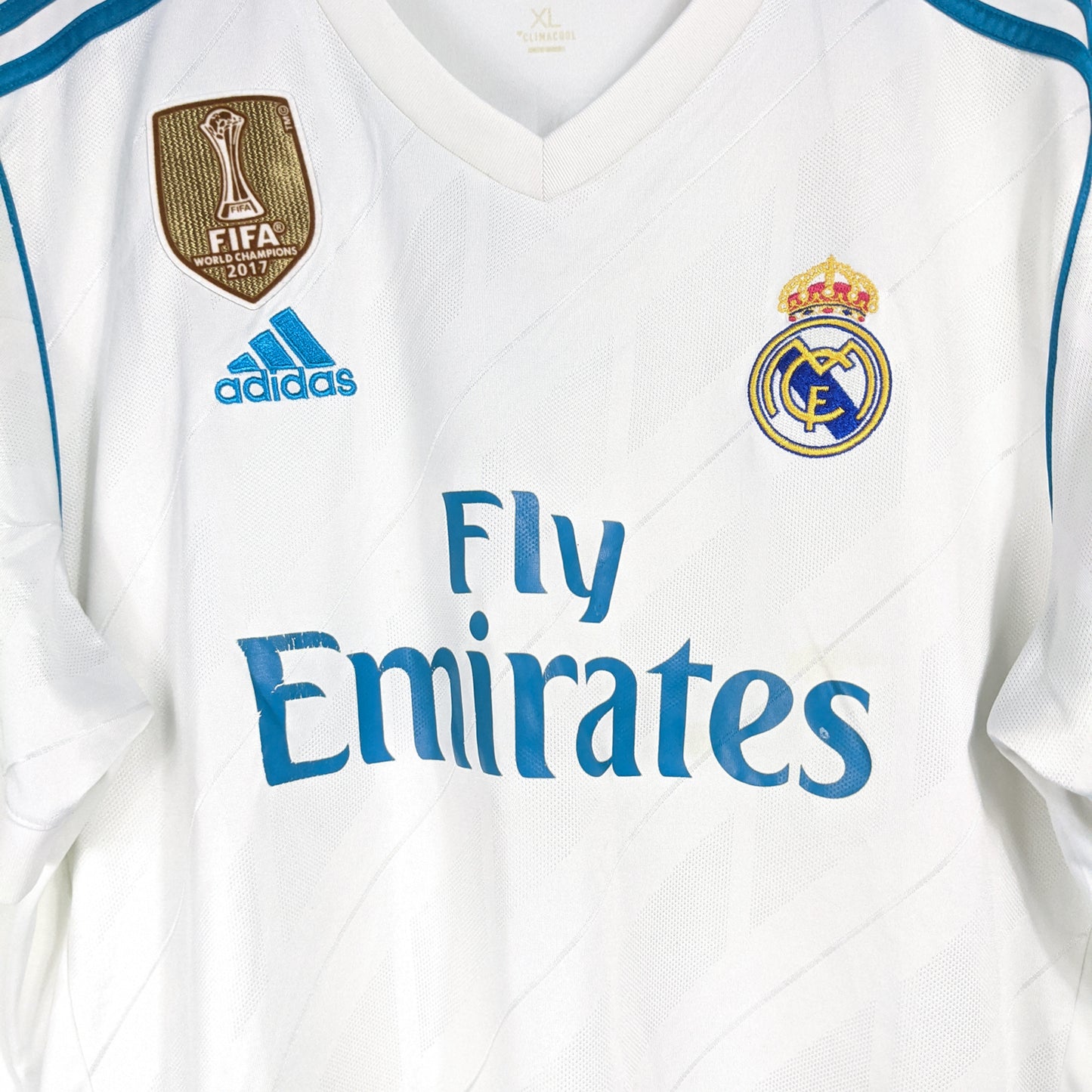 Authentic Real Madrid 2017/18 Home - Modric #10 Size XL