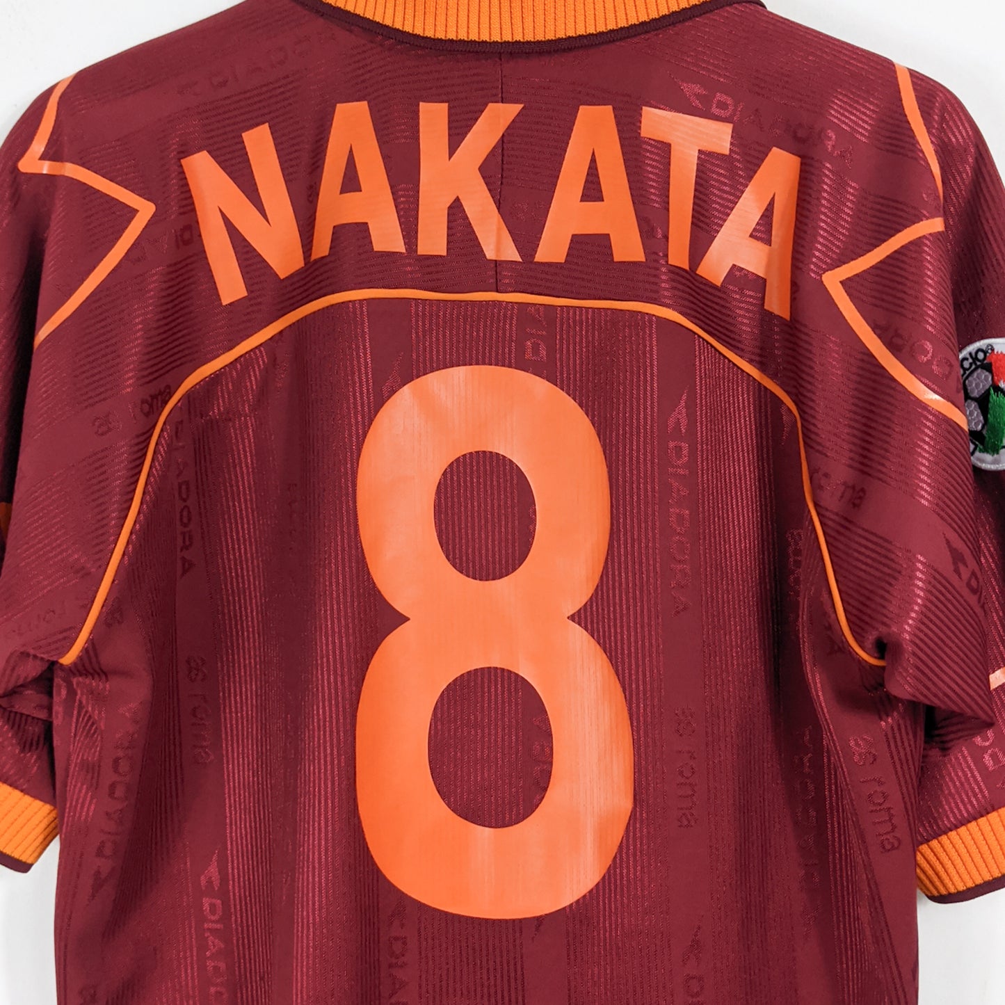 Authentic AS Roma 1999/00 Home - Nakata #8 Size M (Bnwt)