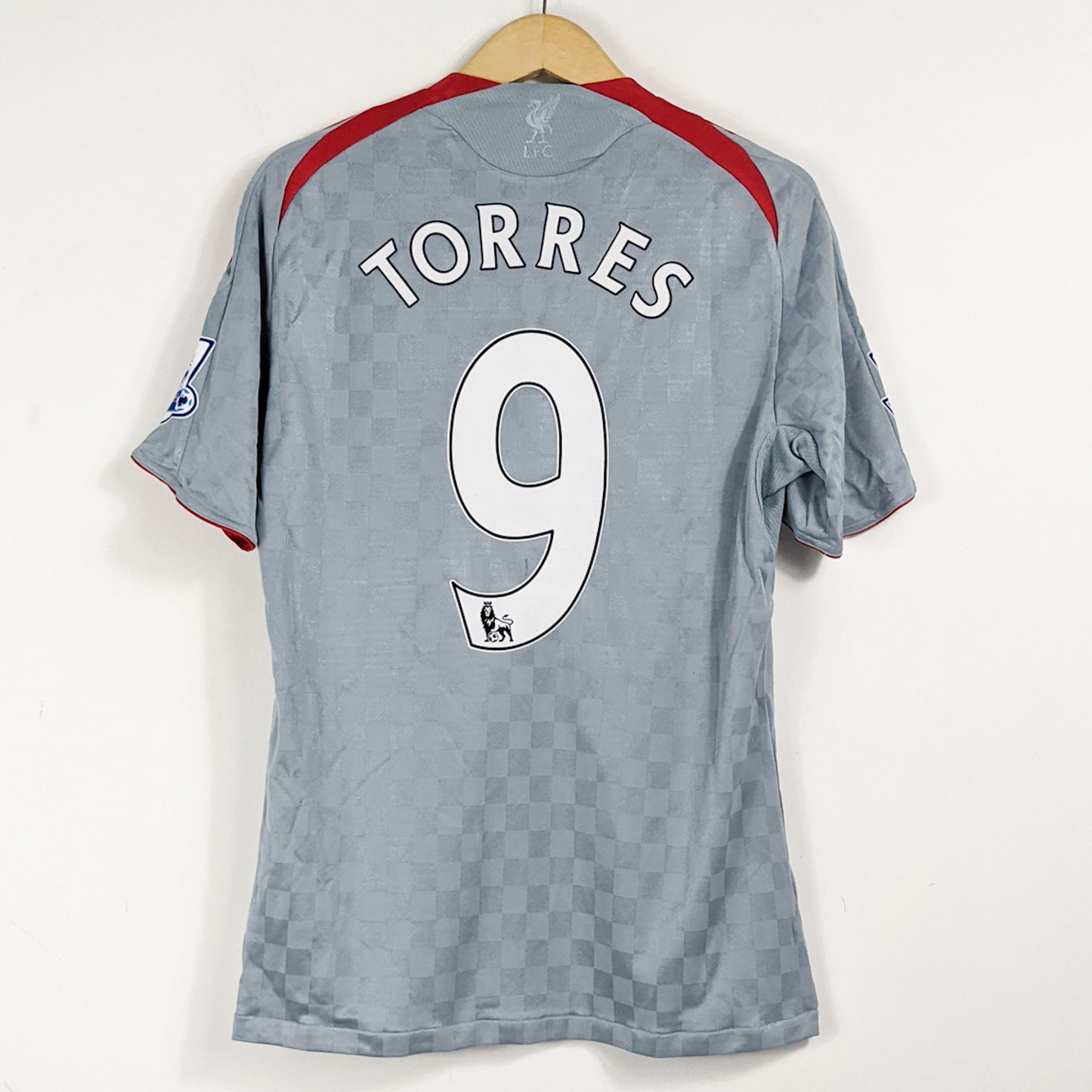 Authentic Liverpool 2008/09 Away - Torres #9 Size L fit M (With short)