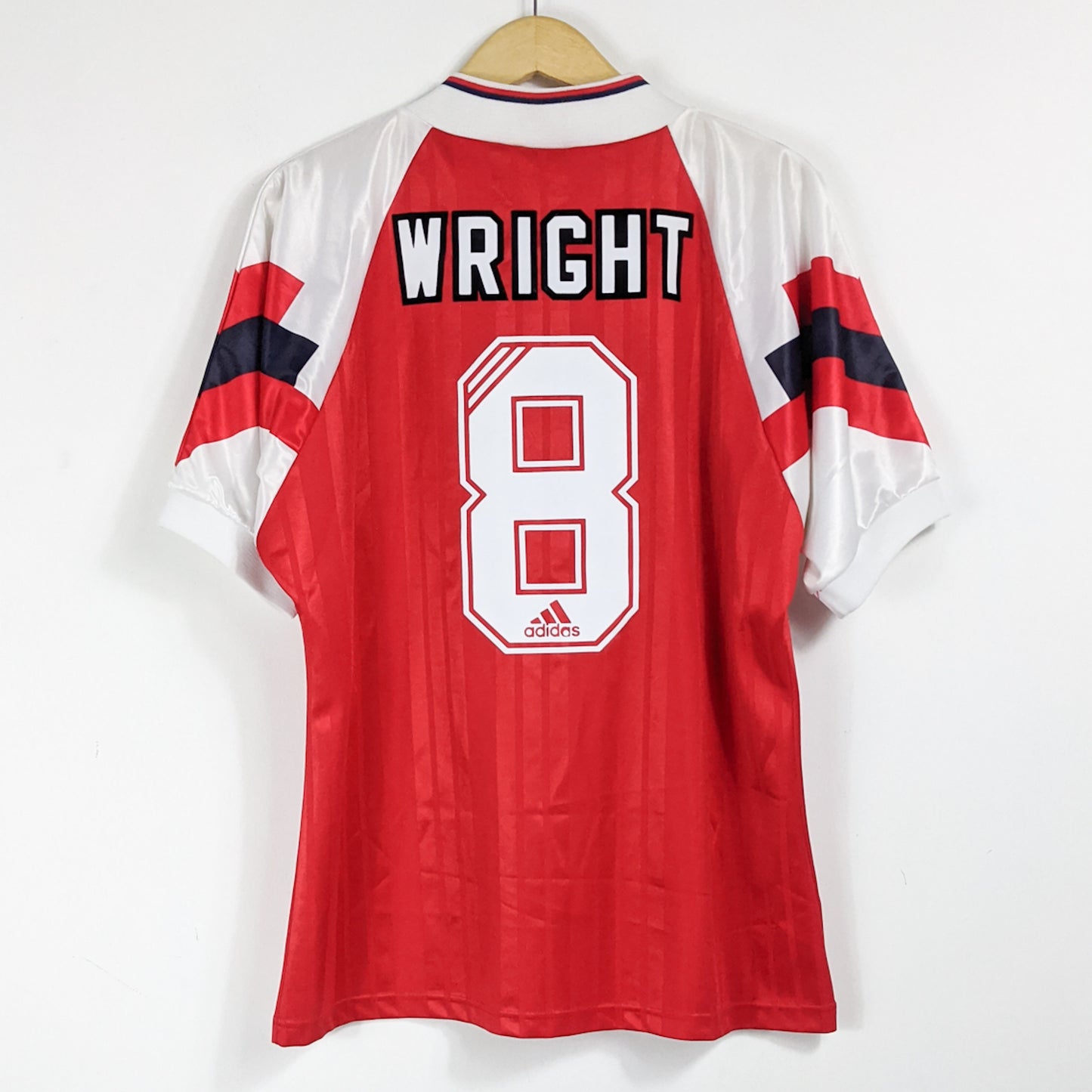 Authentic Arsenal 1992/94 Home - Wright #8 Size L