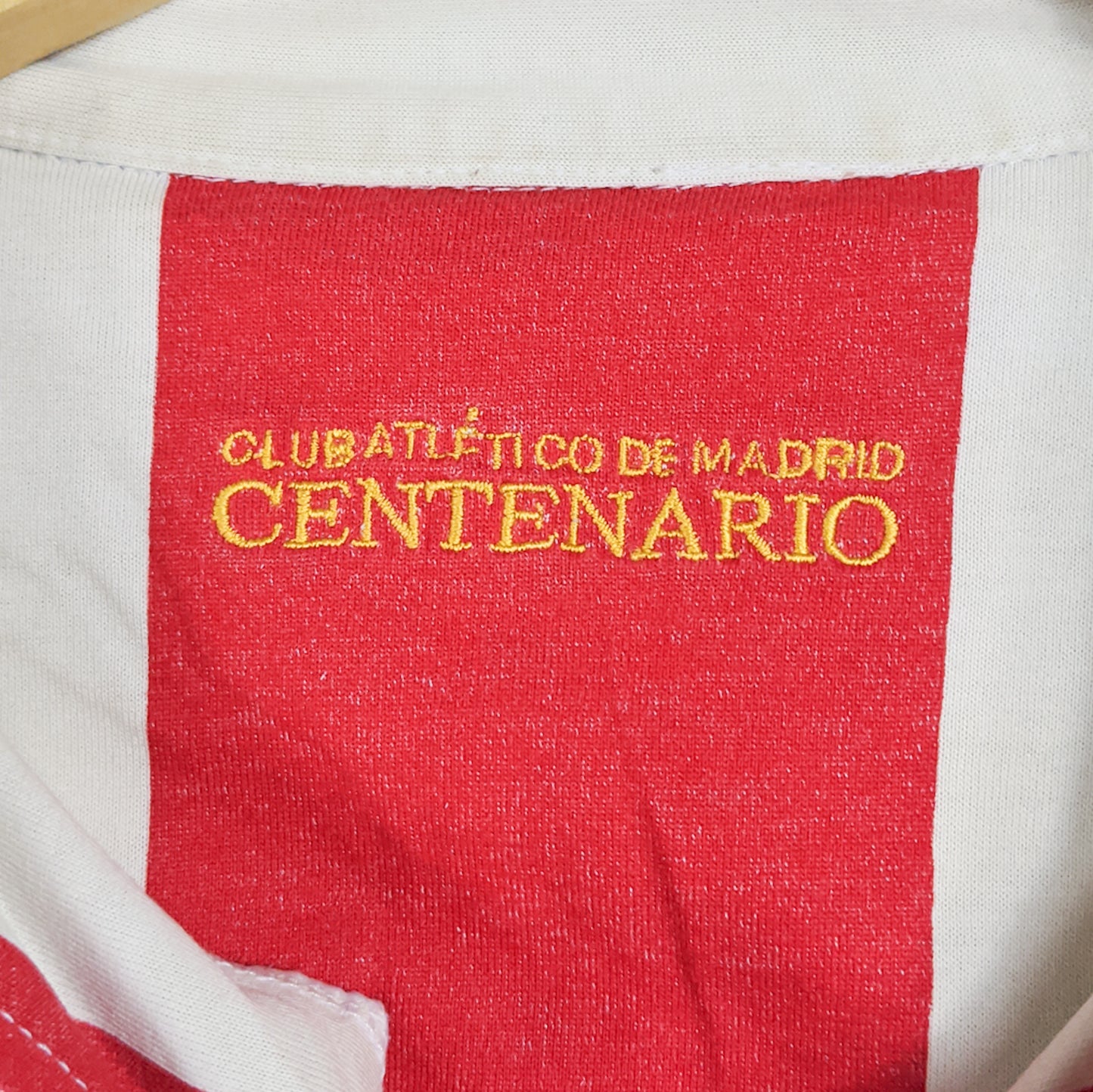 Authentic Atletico Madrid 2003/04 Home Centenary - Torres #9 Size M