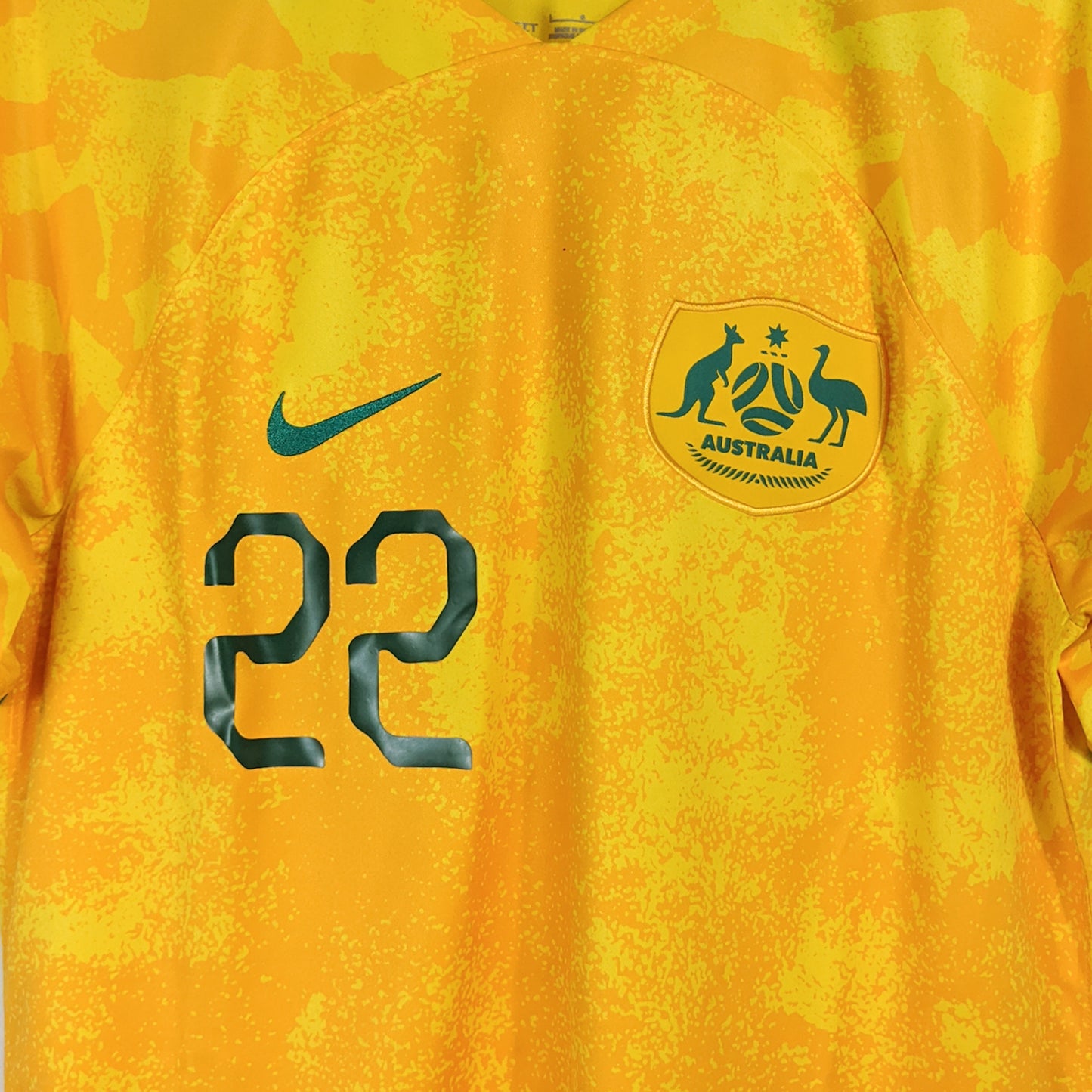 Authentic Australia 2022 Home - Irvine #22 Size L