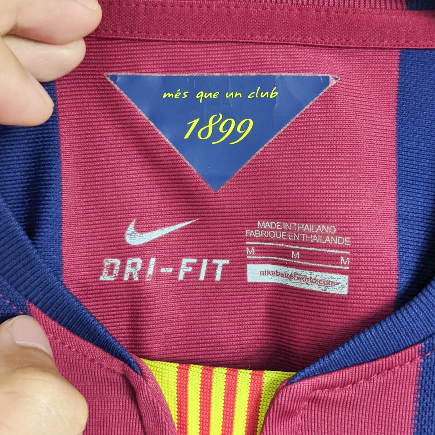 Authentic Barcelona 2014/15 Home - Messi #10 Size M