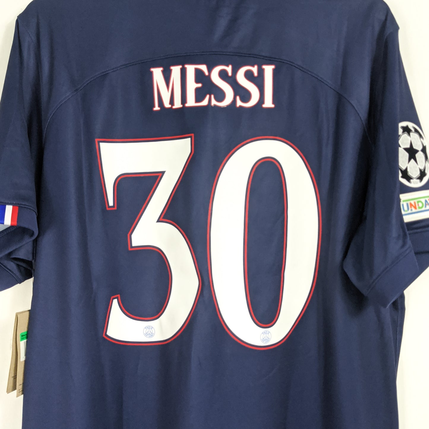 Authentic Paris Saint-Germain 2022/23 Home - Messi #30 Size XL (Bnwt)