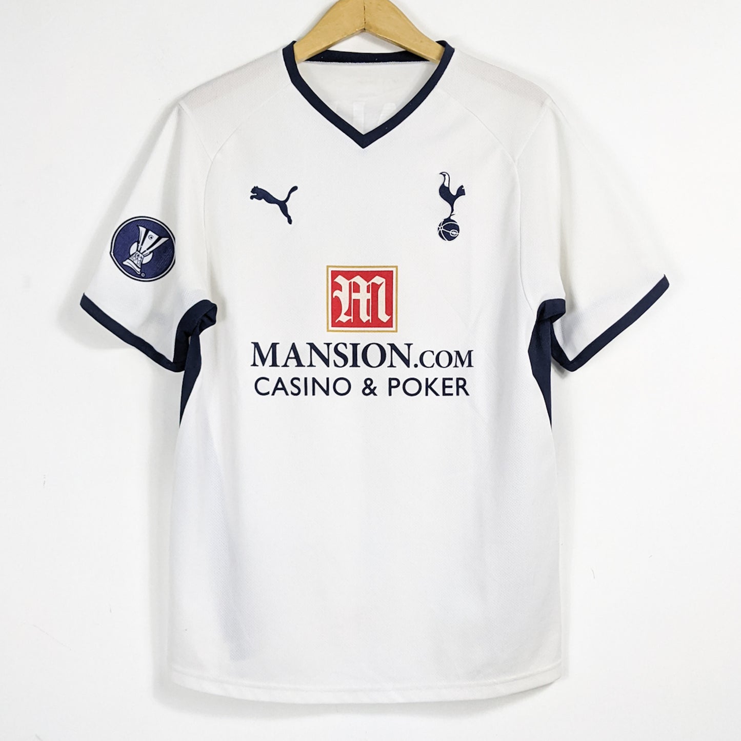 Authentic Tottenham Hotspur 2008/09 Home - Bale #3 Size M