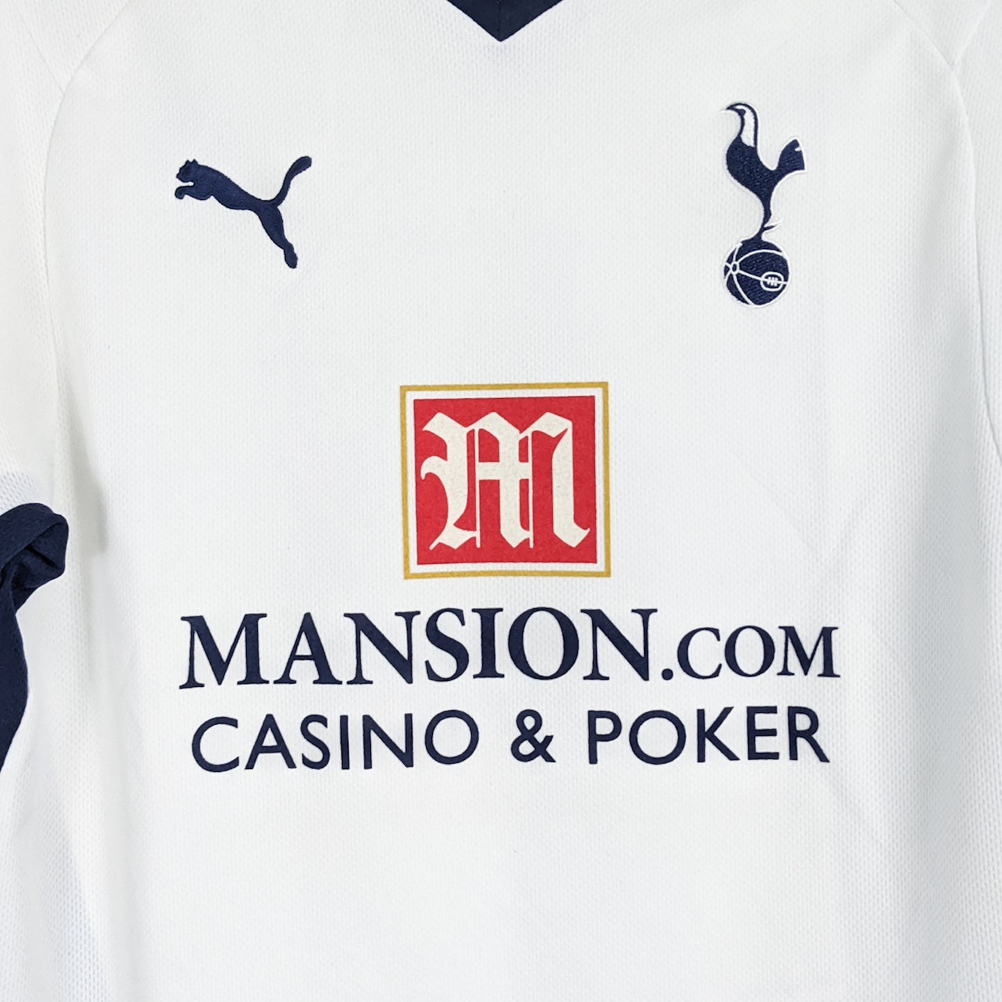 Authentic Tottenham Hotspur 2008/09 Home - Bale #3 Size M