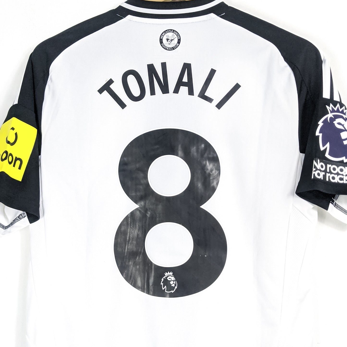 Authentic Newcastle 2024/25 Home - Tonali #8 Size M
