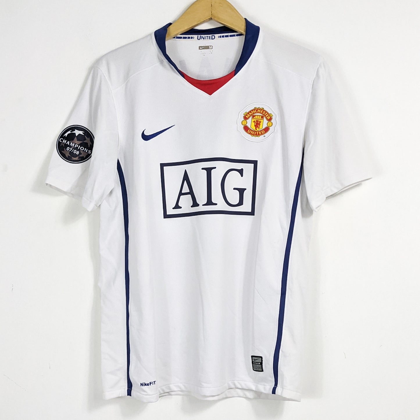 Authentic Manchester United 2008/09 Away - Ronaldo #7 Size M