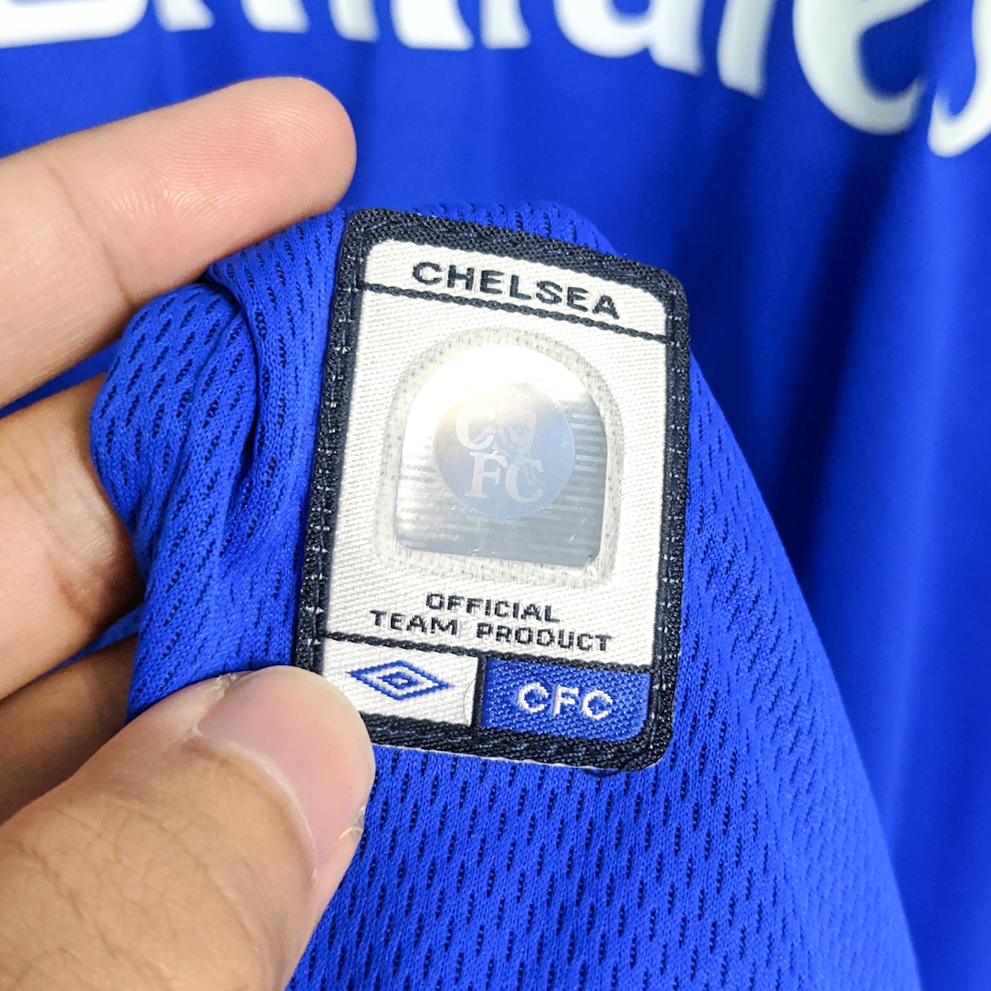 Authentic Chelsea 2003/05 Home - Duff #11 Size XL ( BNWOT)