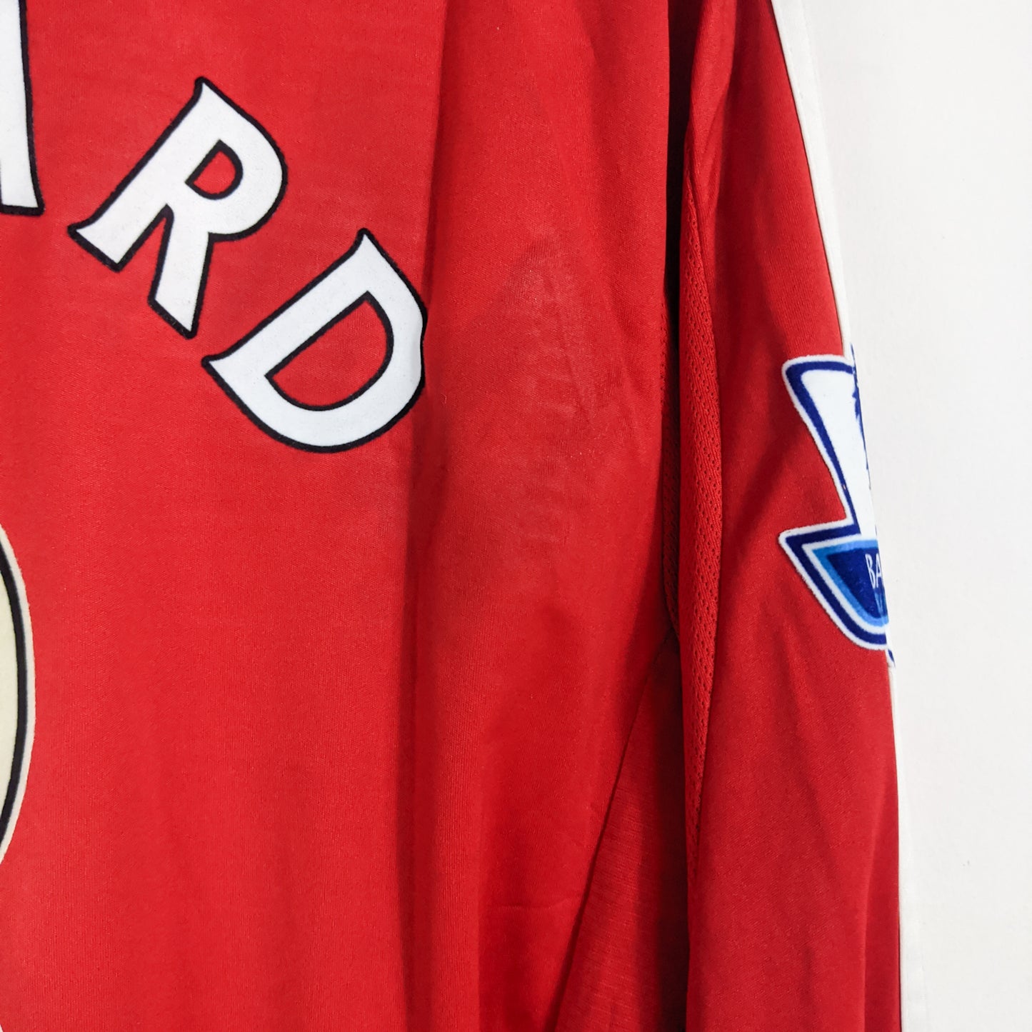 Authentic Liverpool 2008/09 Home - Gerrard #8 Size L (Long Sleeve)