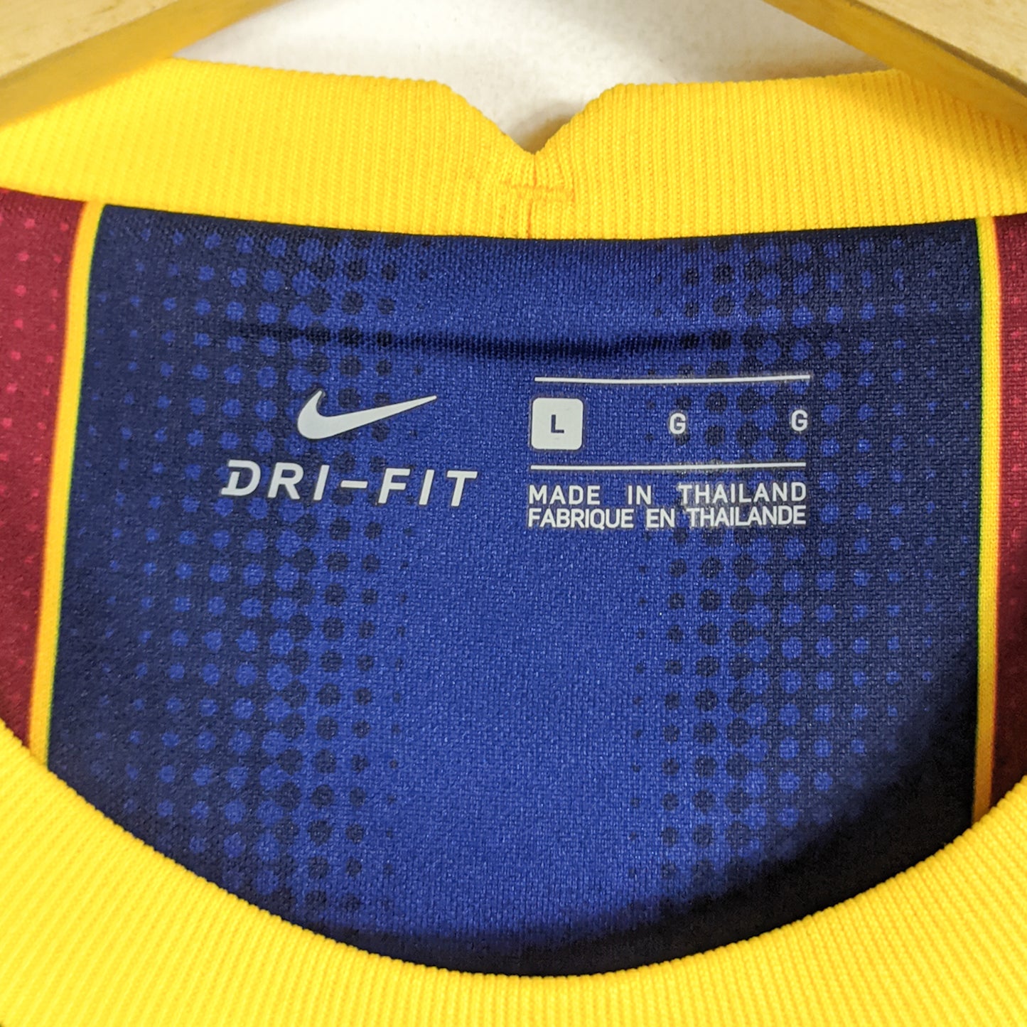 Authentic Barcelona 2020/21 Home - Messi #10 Size L (Bnwt)