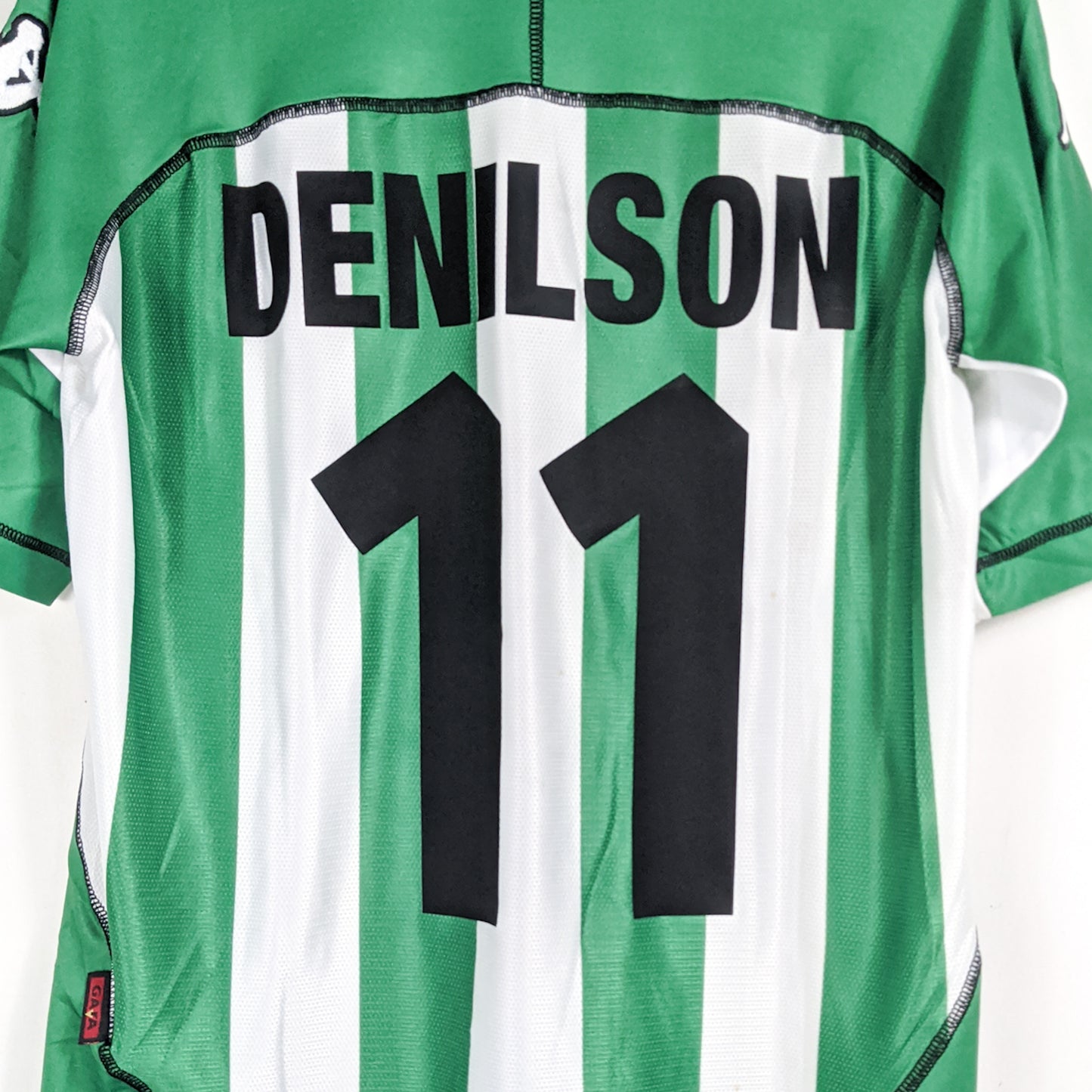 Authentic Real Betis 2004/05 Home - Denilson #11 Size S