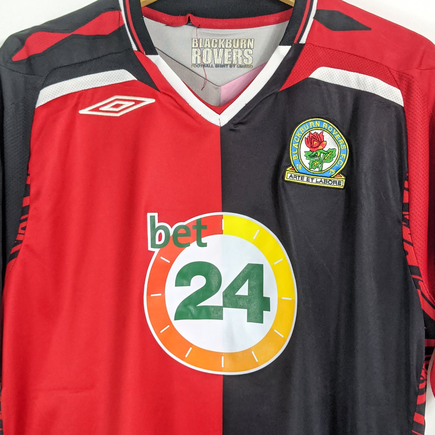 Authentic Blackburn Rovers 2007/08 Away - Gamst #12 Size L