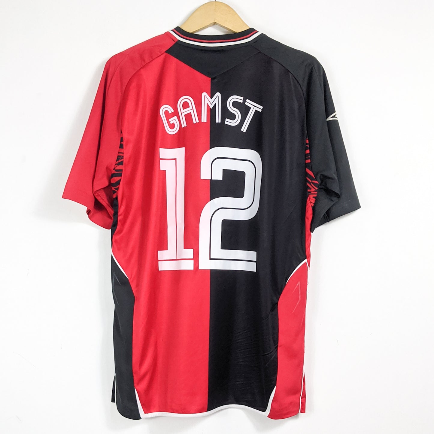 Authentic Blackburn Rovers 2007/08 Away - Gamst #12 Size L