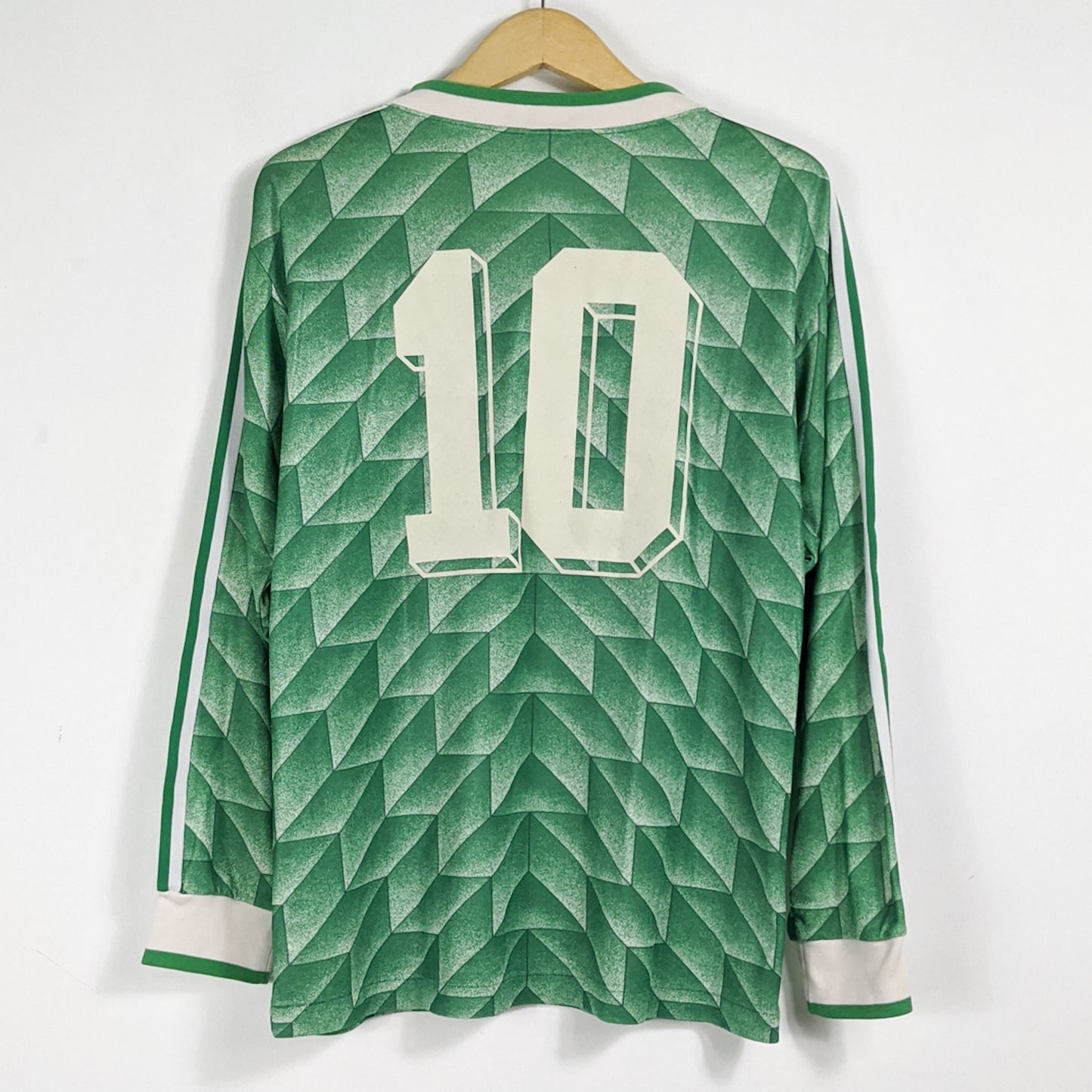 Authentic Germany 1990 Away - Matthaus #10 Size M (Long Sleeve)