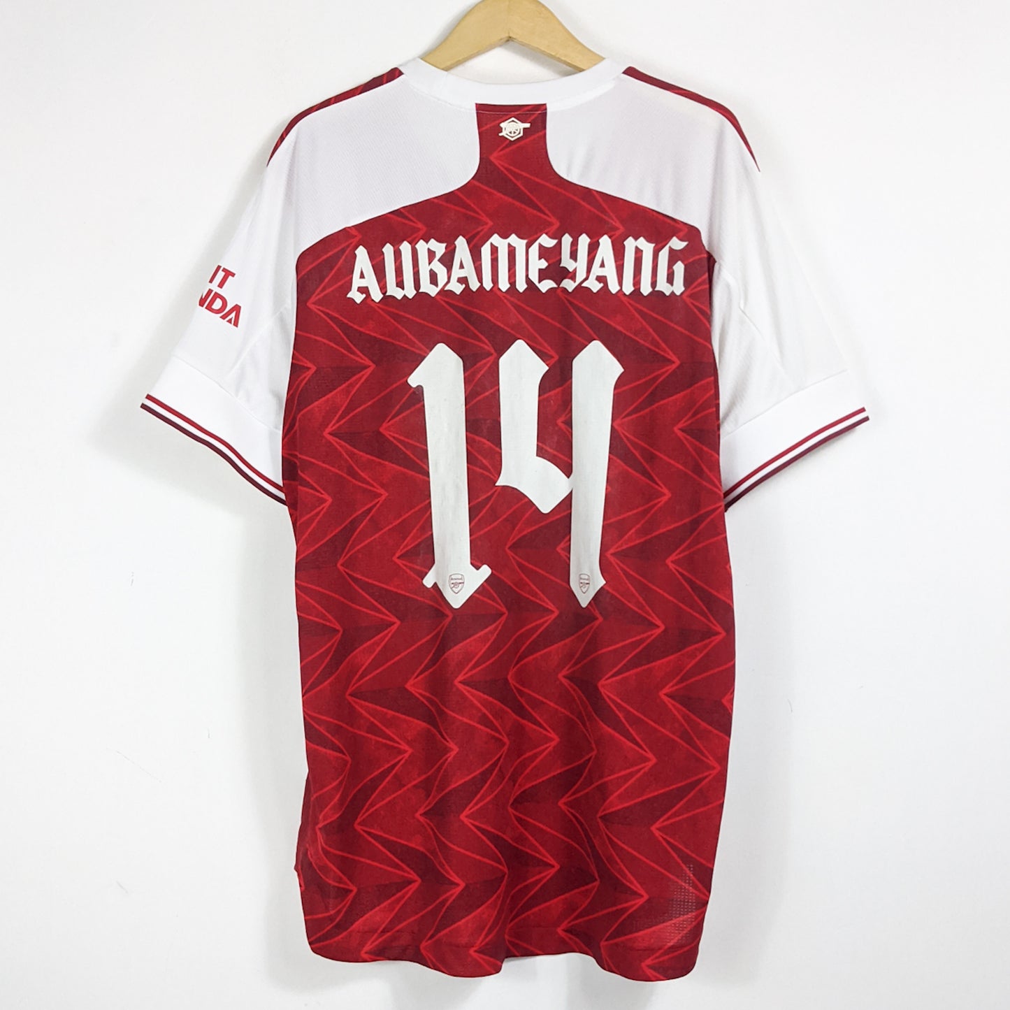 Authentic Arsenal 2020/21 Home - Aubameyang #14 Size XXL (Bnwt)