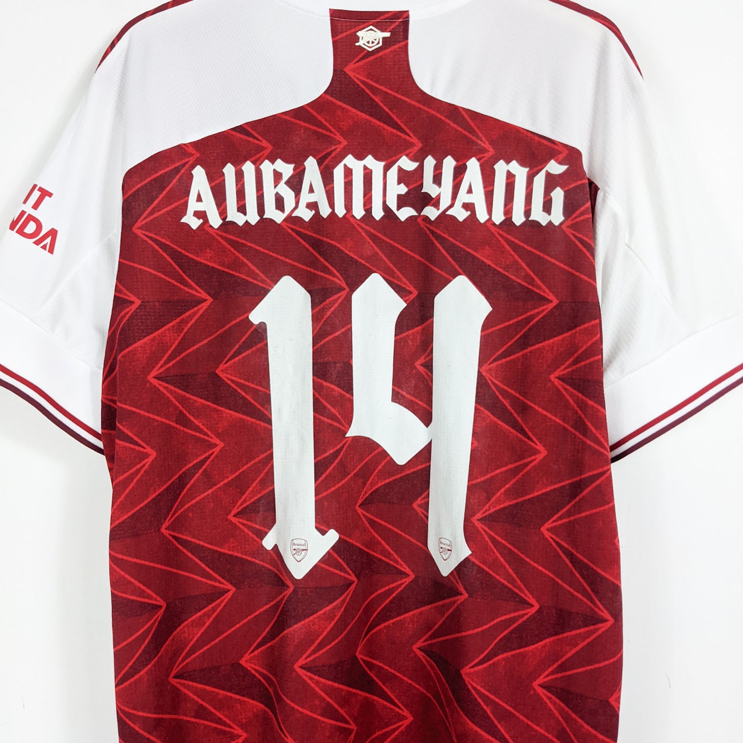Authentic Arsenal 2020/21 Home - Aubameyang #14 Size XXL (Bnwt)