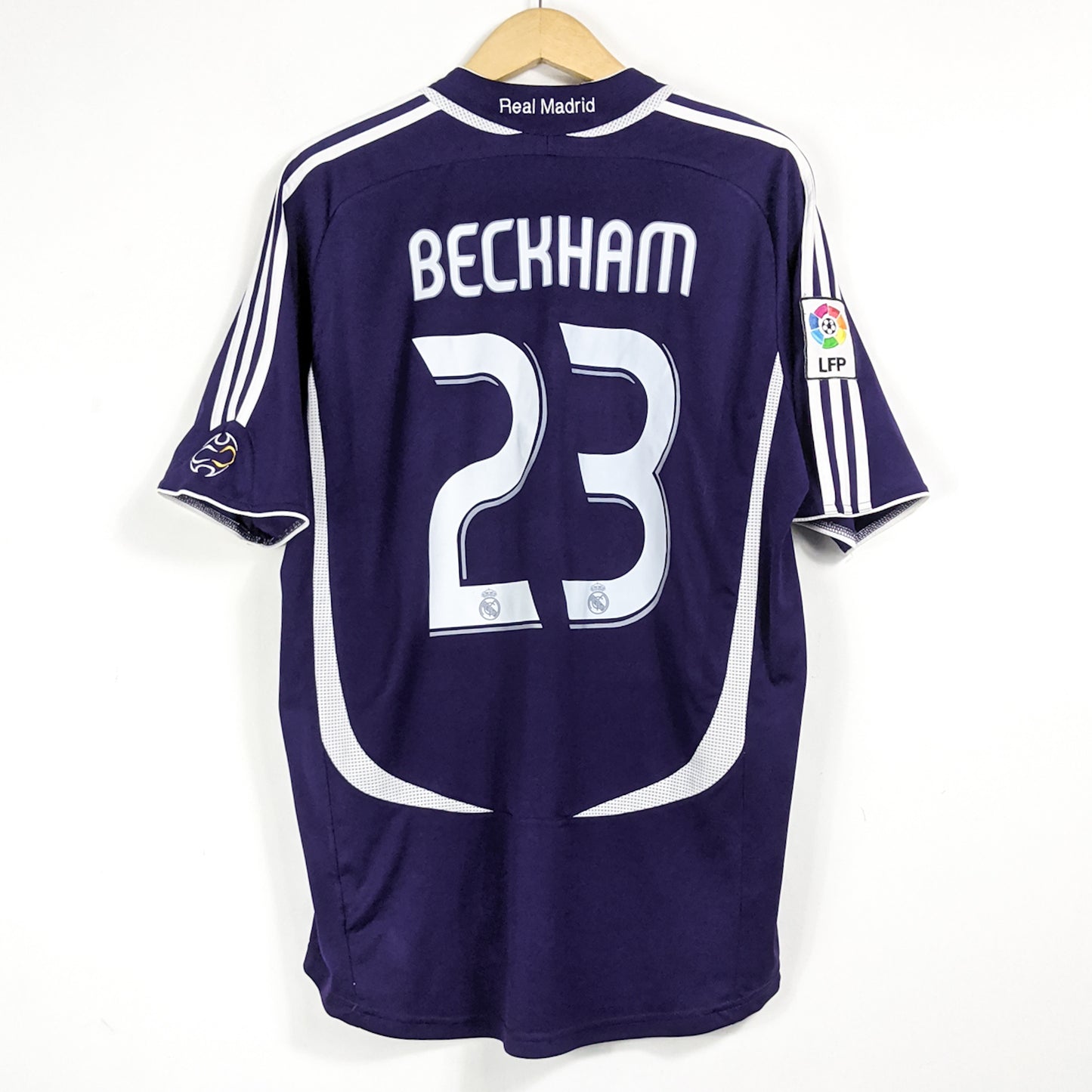 Authentic Real Madrid 2006/07 Third - Beckham #23 Size L