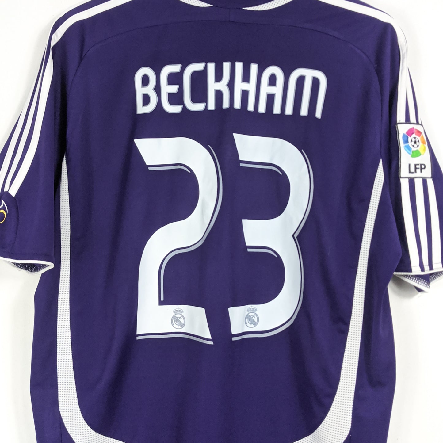 Authentic Real Madrid 2006/07 Third - Beckham #23 Size L