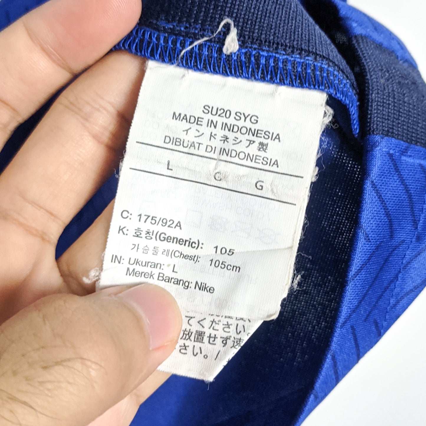 Authentic Chelsea 2020/21 Home - T.Silva #6 Size L (Mdt)