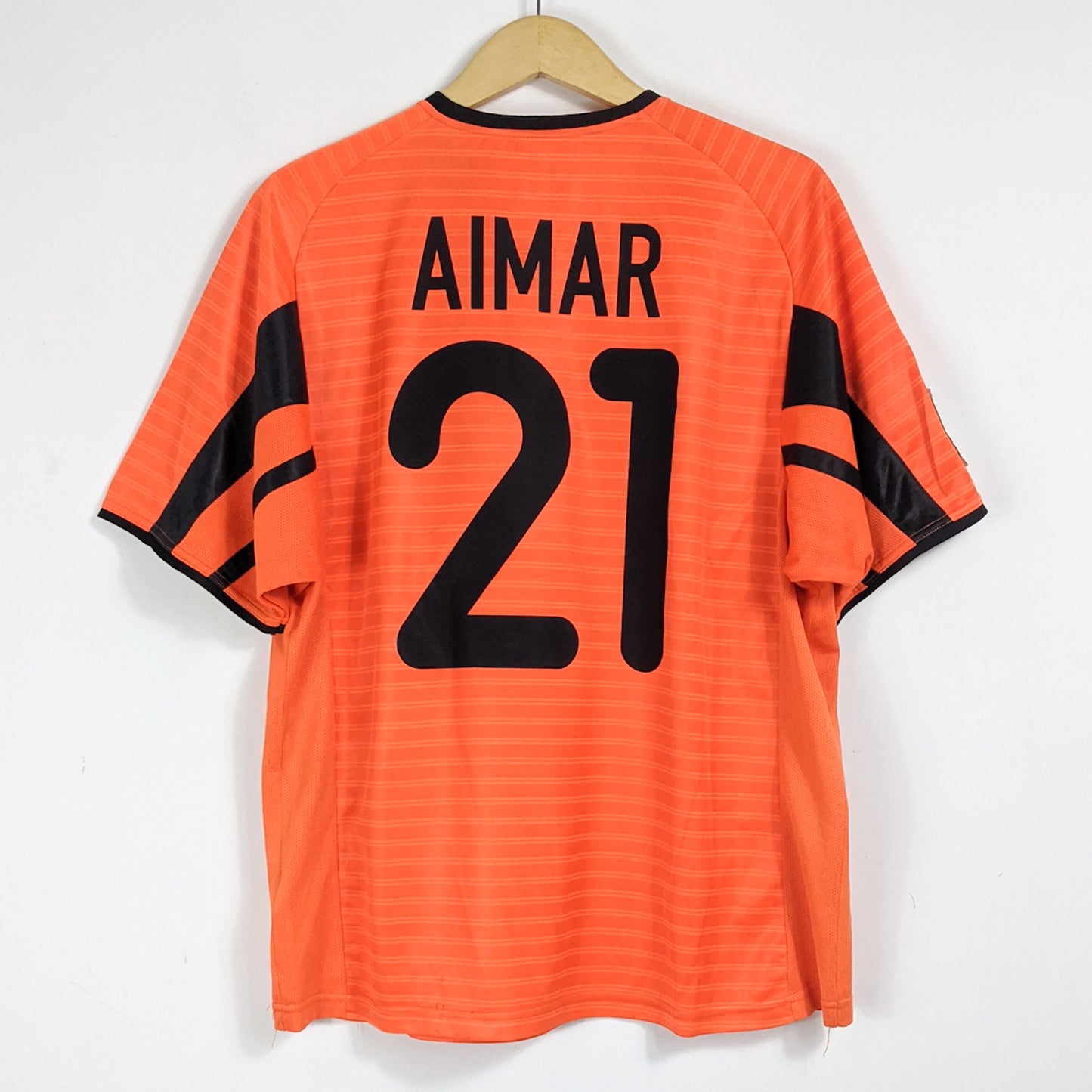 Authentic Valencia 2001/02 Away - Aimar #21 Size M