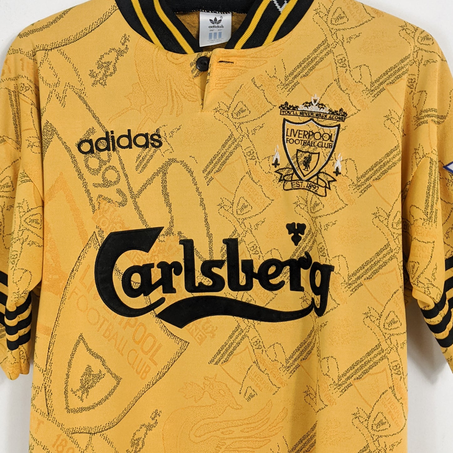 Authentic Liverpool 1994/96 Third - Fowler #23 Size L (38"-40")