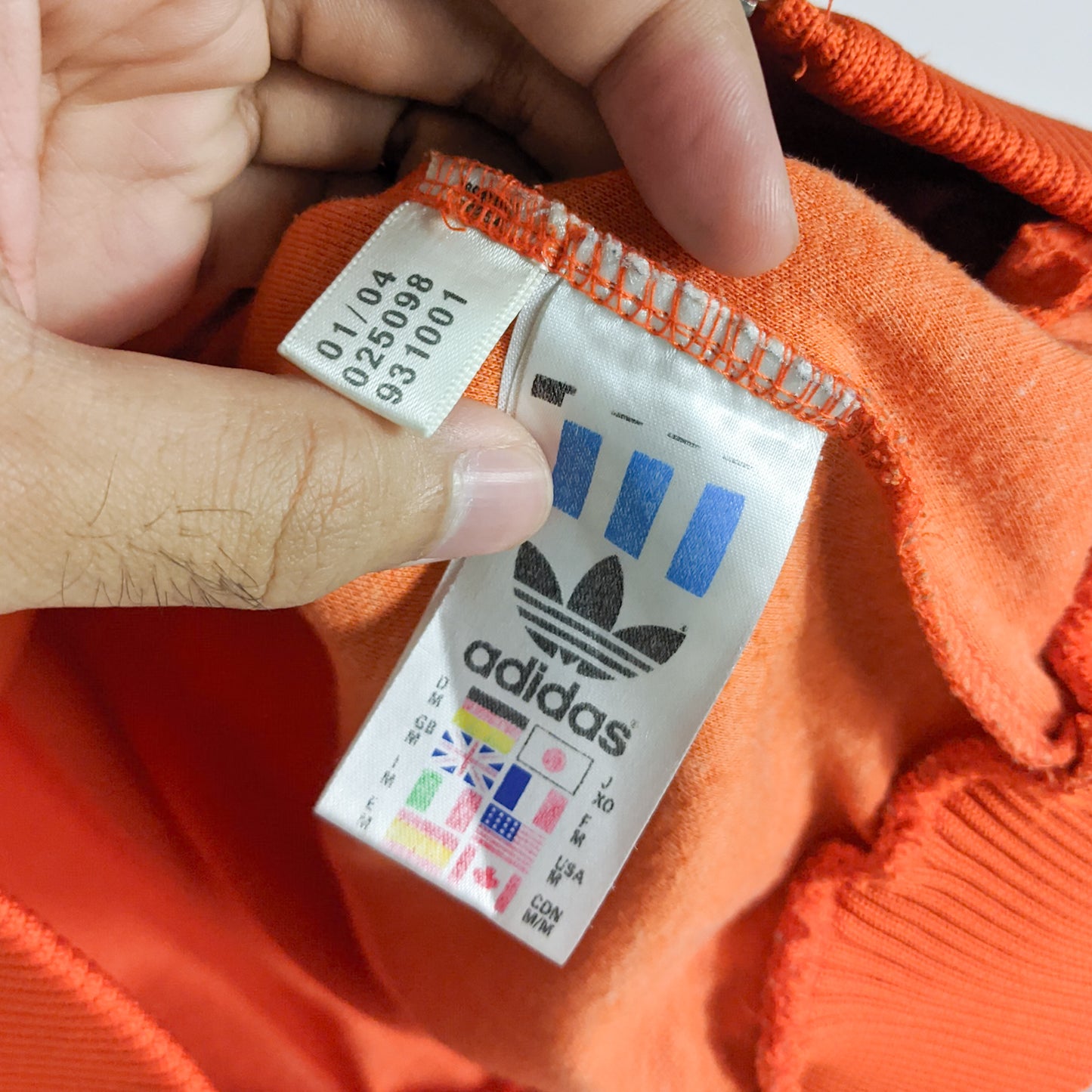 Authentic Netherlands Adidas Tracktop - Size M