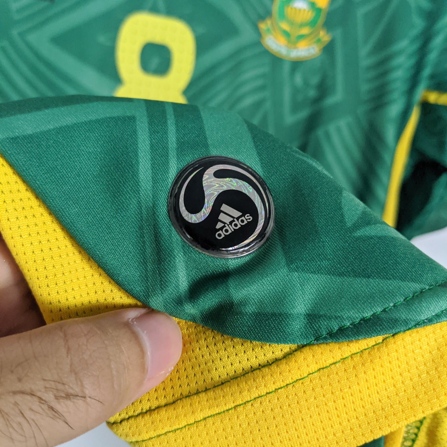 Authentic South Africa 2009/10 Away - Tshabalala #8 Size L