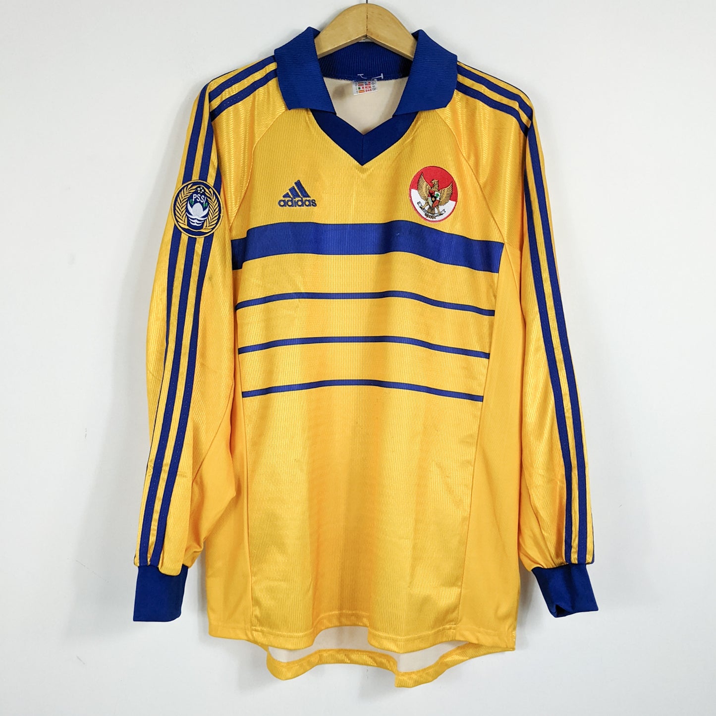 Authentic Indonesia 1999 (fantasy jersey) Adidas Template - Size L (Long Sleeve)