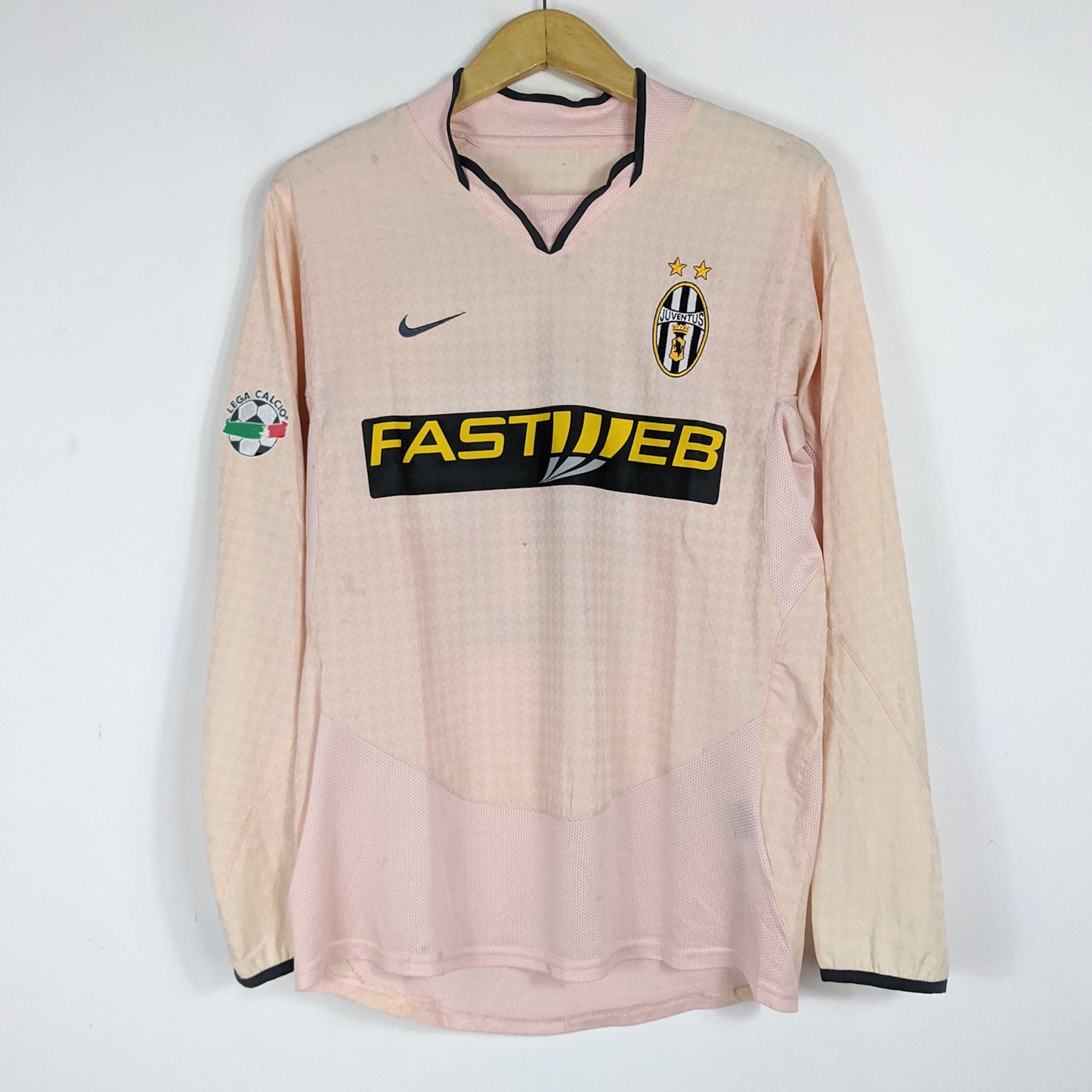 Authentic Juventus 2003/04 Away - Del Piero #10 Size S (Long Sleeve)