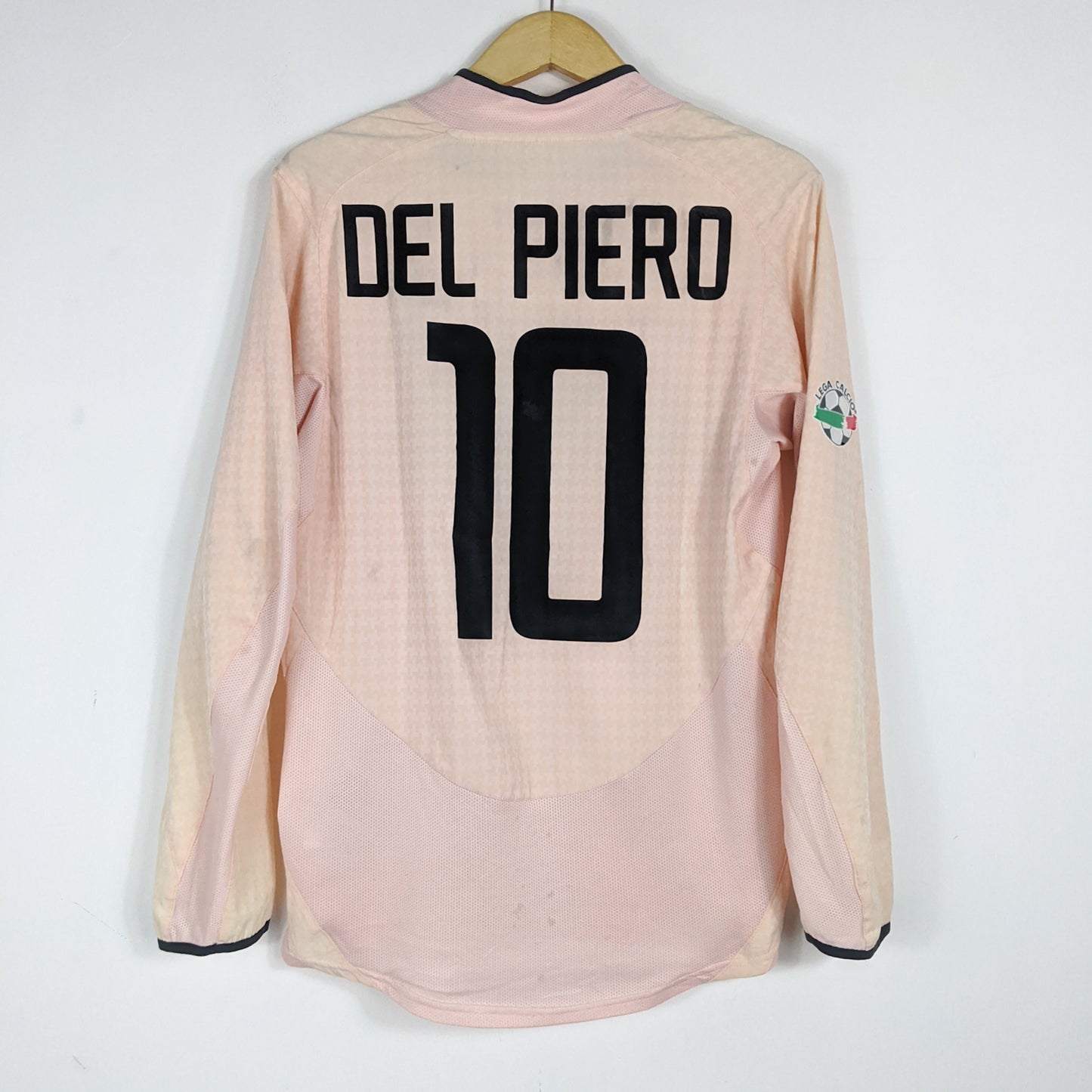 Authentic Juventus 2003/04 Away - Del Piero #10 Size S (Long Sleeve)