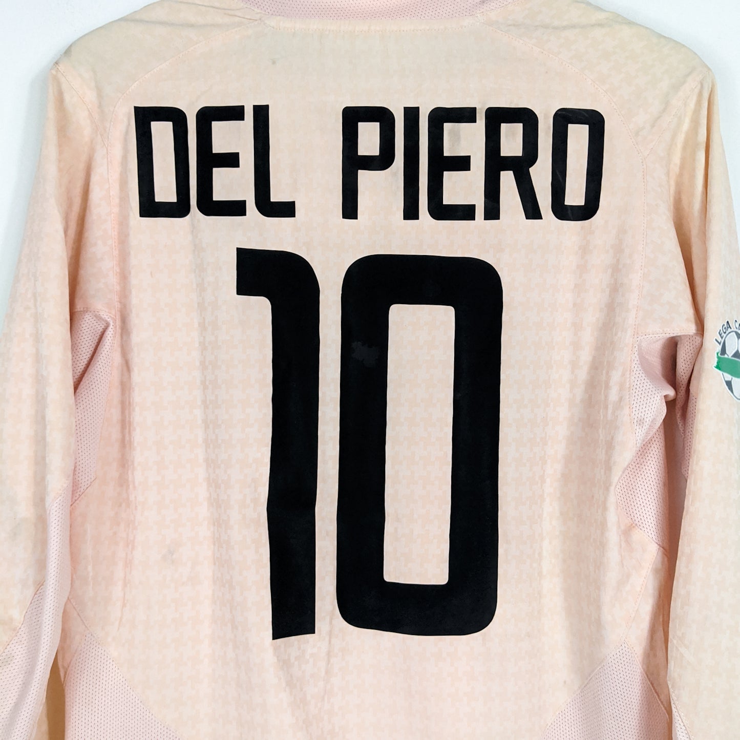Authentic Juventus 2003/04 Away - Del Piero #10 Size S (Long Sleeve)