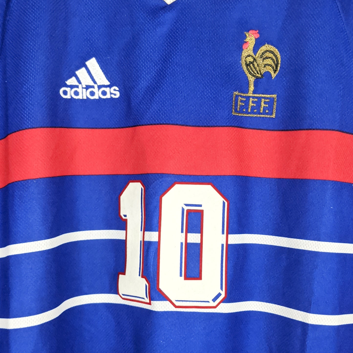 Authentic France 1998 Home - Zidane #10 Size XL