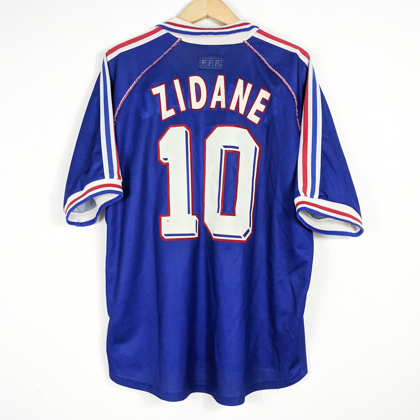 Authentic France 1998 Home - Zidane #10 Size XL