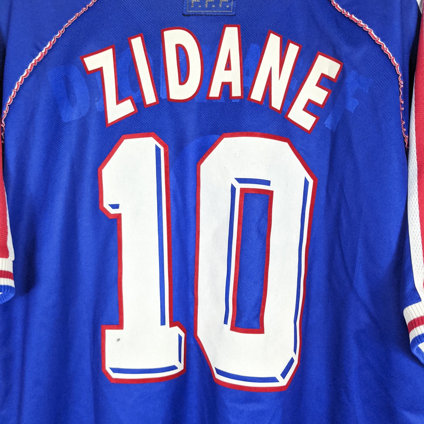 Authentic France 1998 Home - Zidane #10 Size XL
