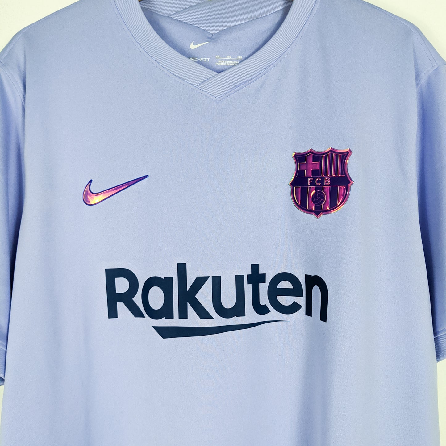 Authentic Barcelona 2021/22 Away - Dani Alves #8 Size XXL